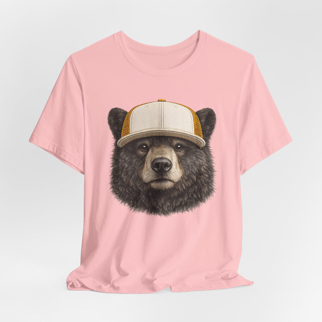Black Bear in Trucker Hat