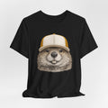 Beaver in Trucker Hat