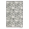 Gray & Black Dogs Pet Drying Towel