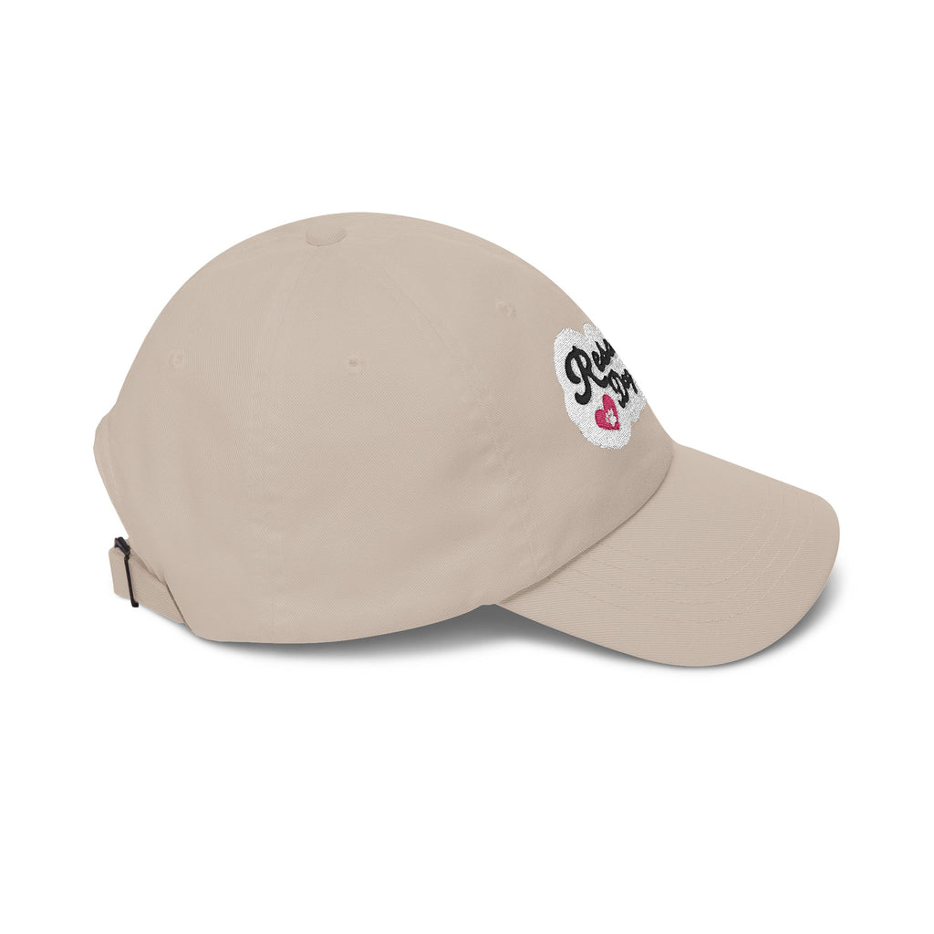 Rescue Dog Mom Embroidered Dad Hat | Dog Mom Baseball Cap | Rescue Pet Mom Gift