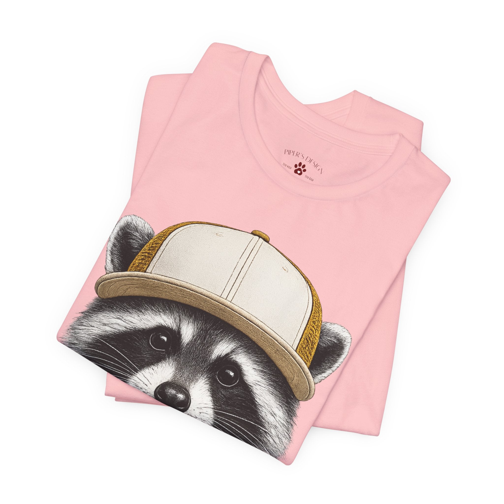 Raccoon in Trucker Hat