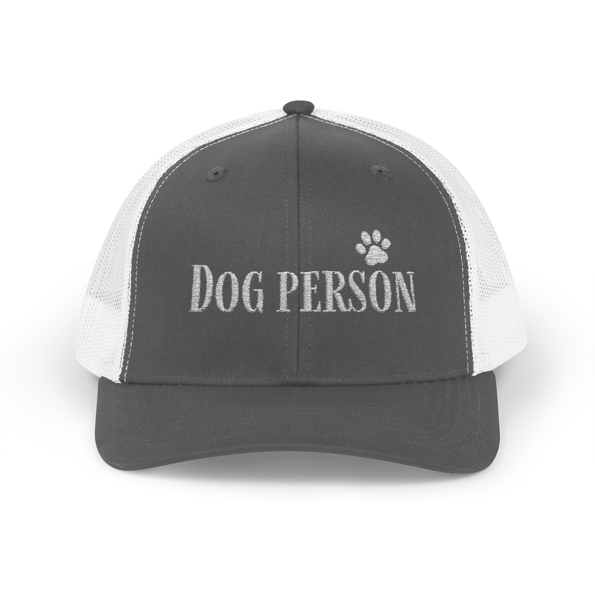 Trucker Cap — "Dog Person"  Snapback