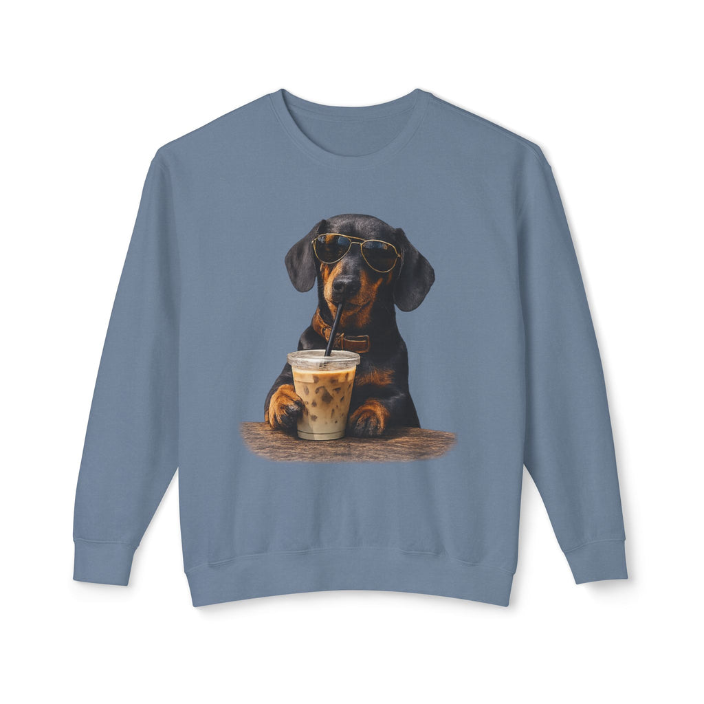 Dachshund with Coffee Sweatshirt