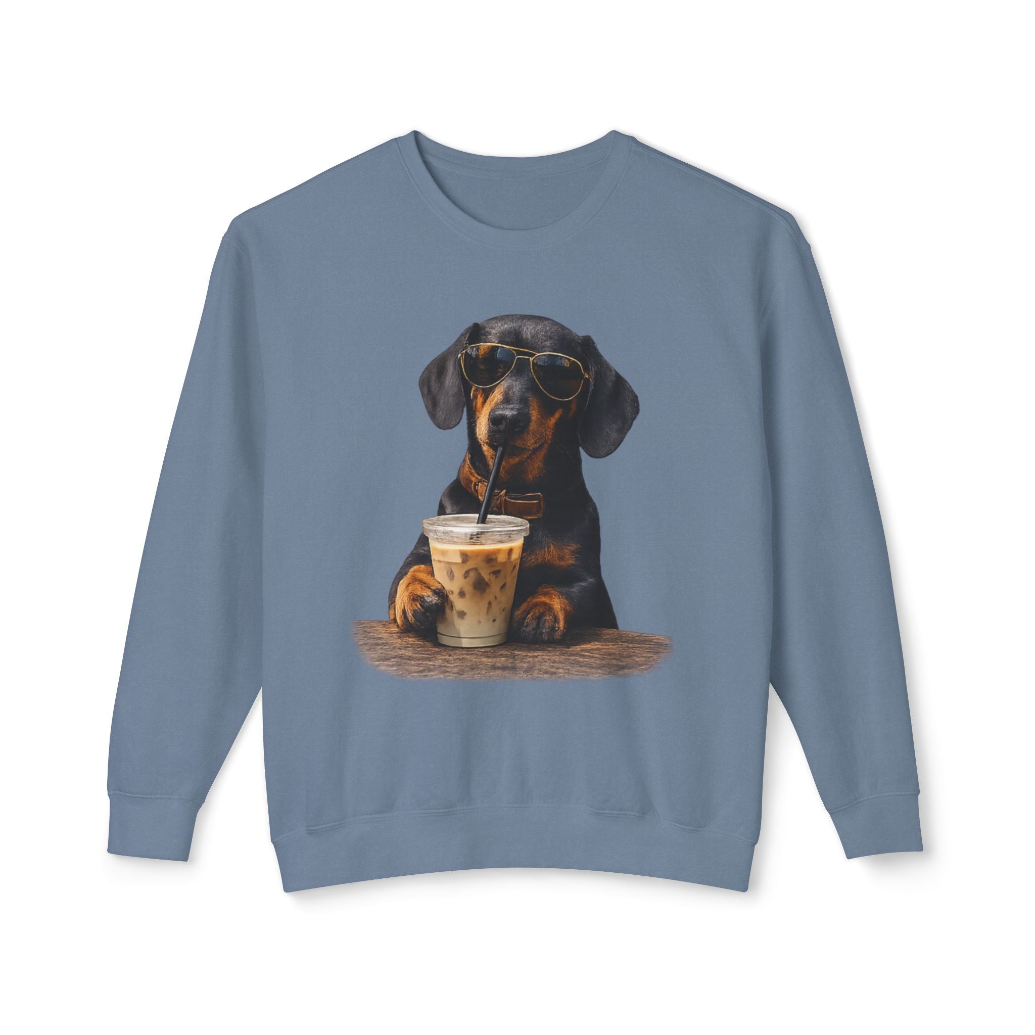 Dachshund with Coffee Sweatshirt