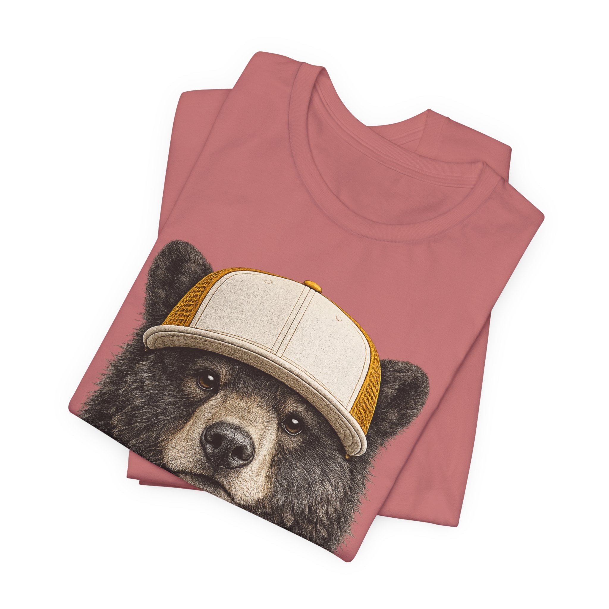 Black Bear in Trucker Hat