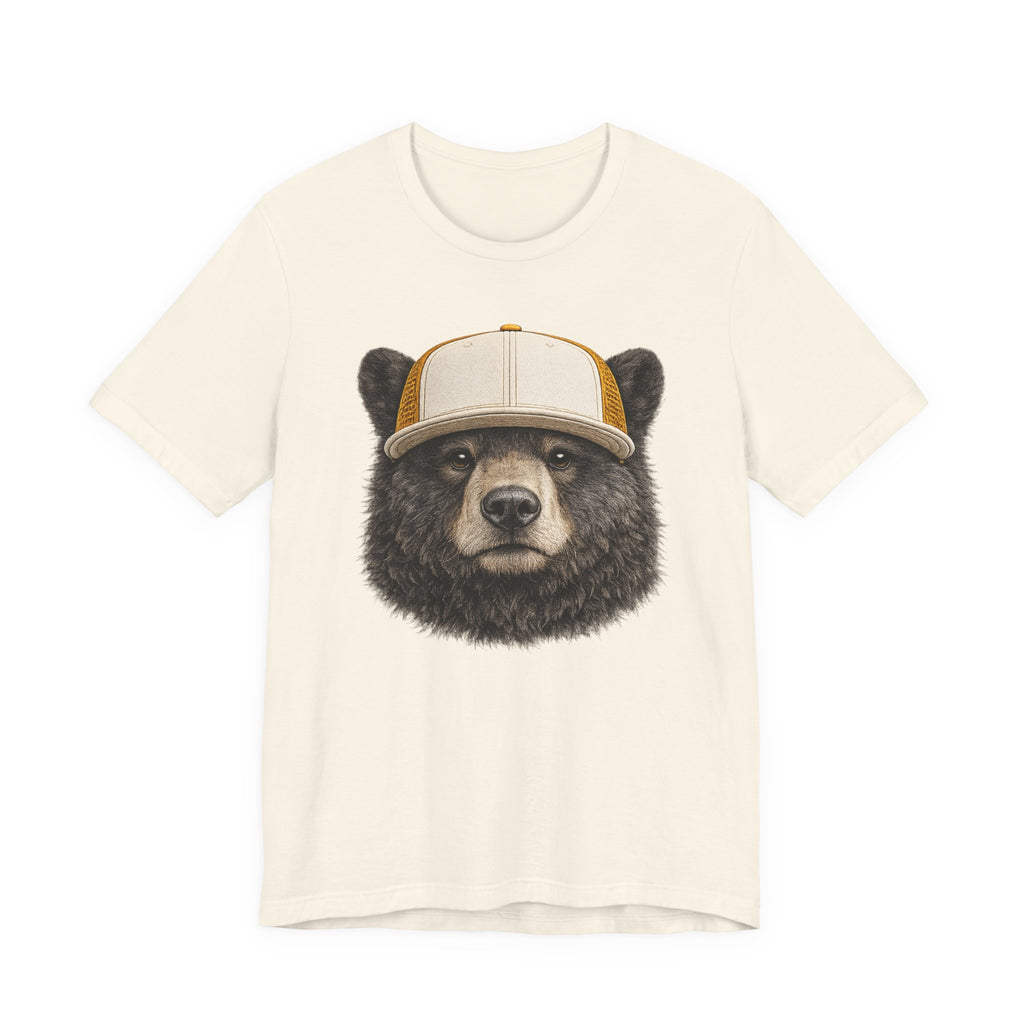 Black Bear in Trucker Hat