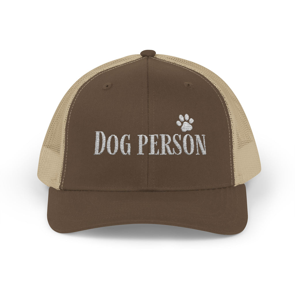 Trucker Cap — "Dog Person"  Snapback