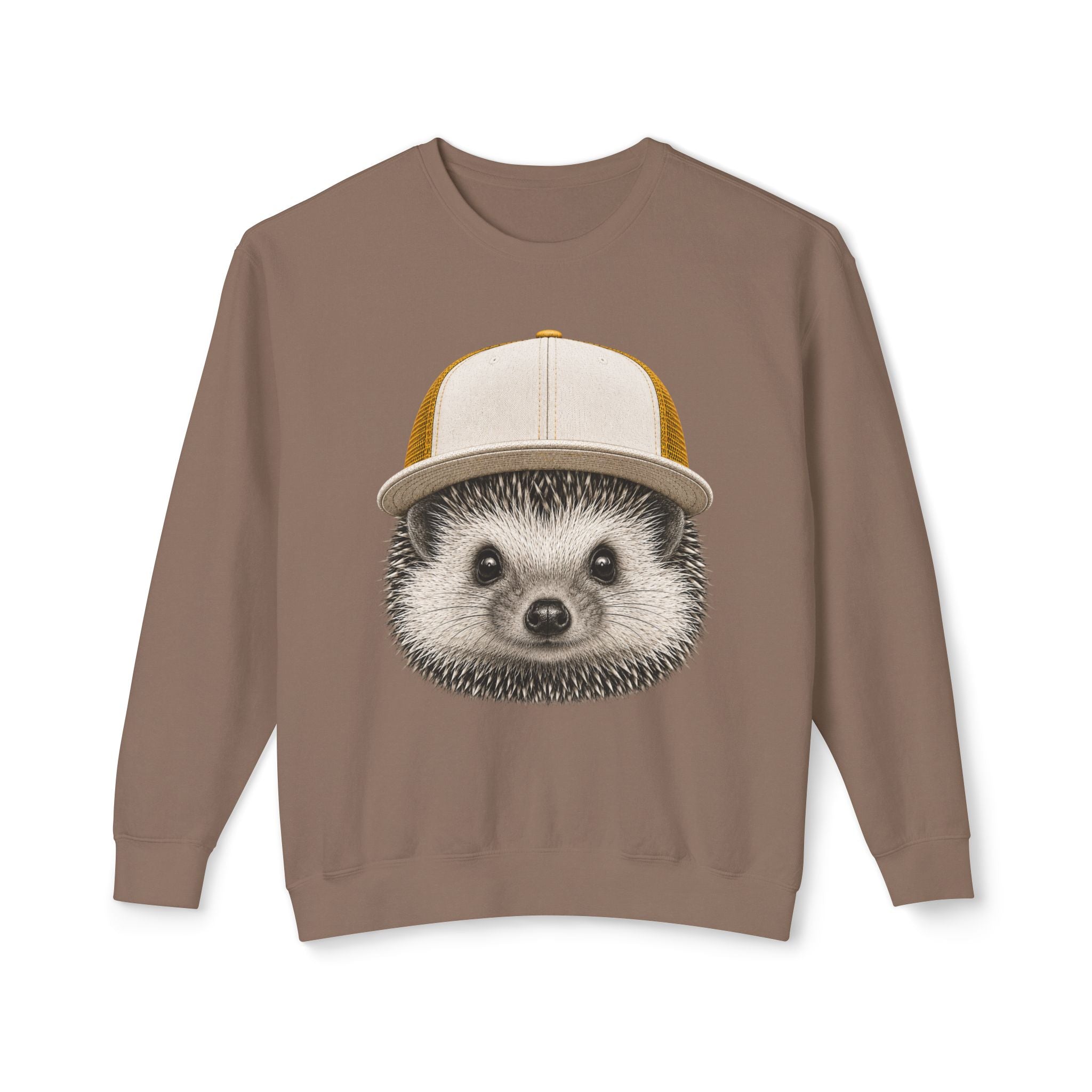 Trucker Hat Hedgehog Sweatshirt