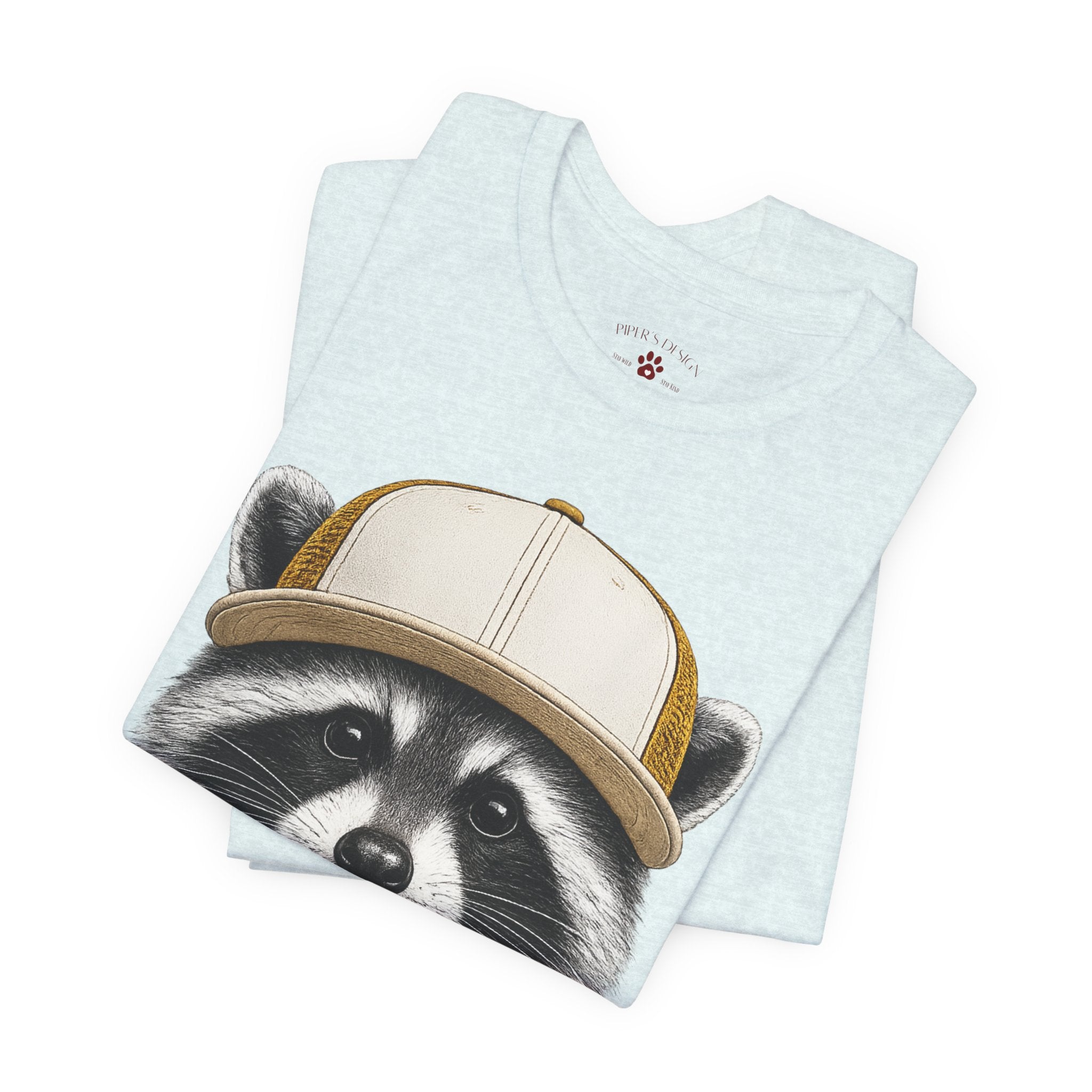 Raccoon in Trucker Hat