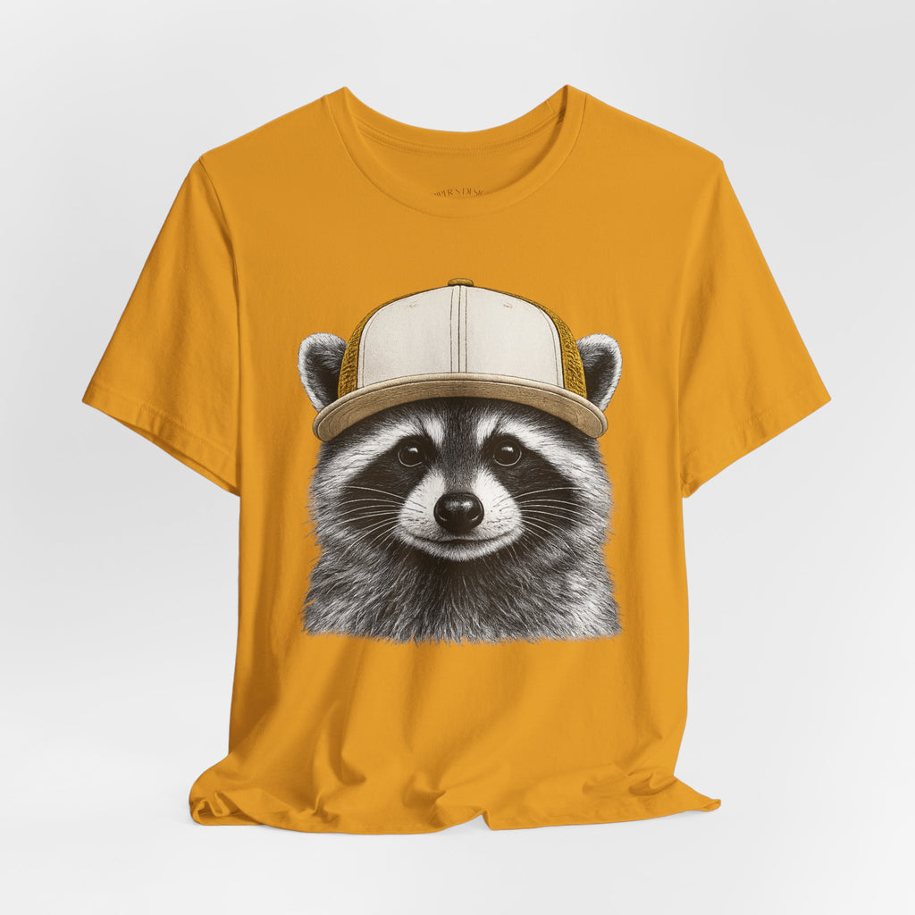Raccoon in Trucker Hat