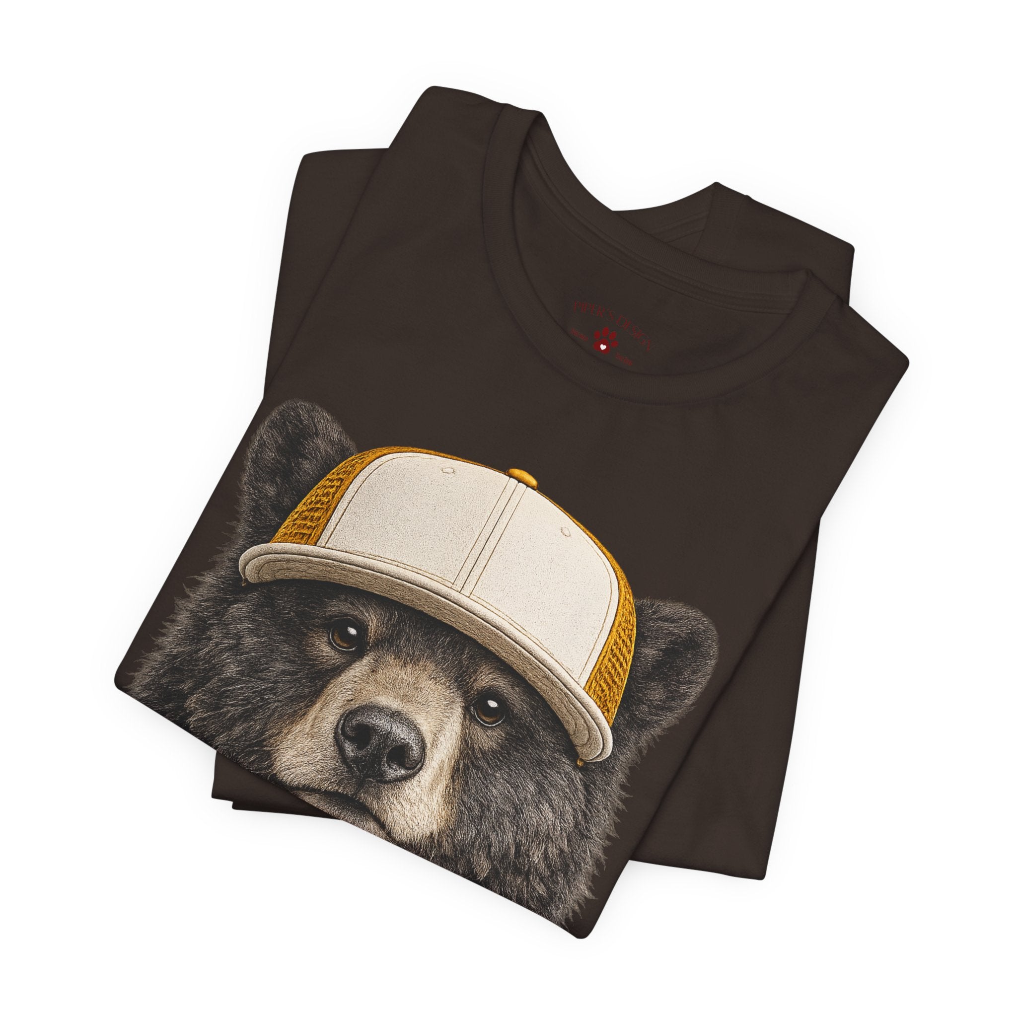 Black Bear in Trucker Hat