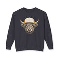Trucker Hat Highland Cow Sweatshirt