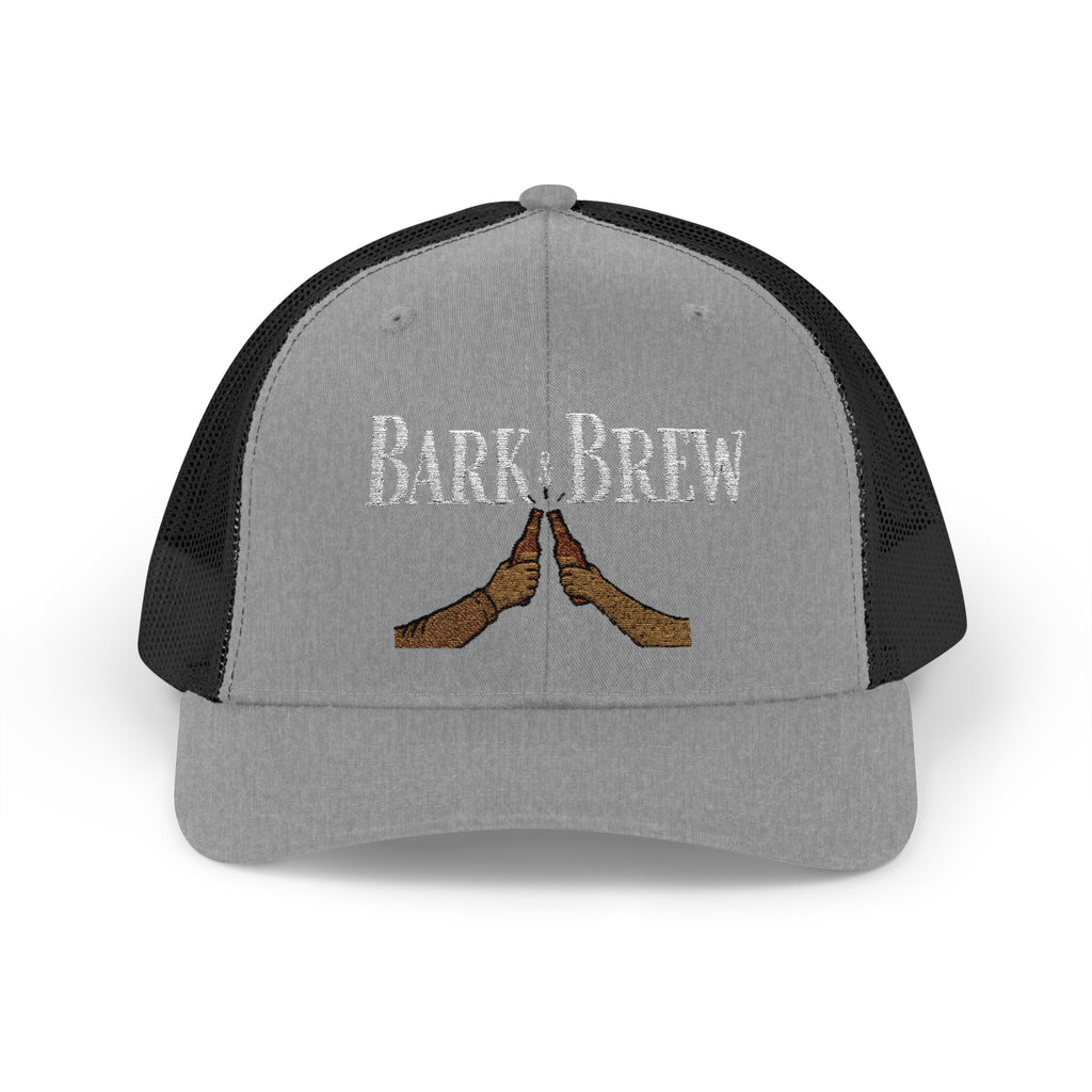 Trucker Cap — "Bark and Brew"  Snapback