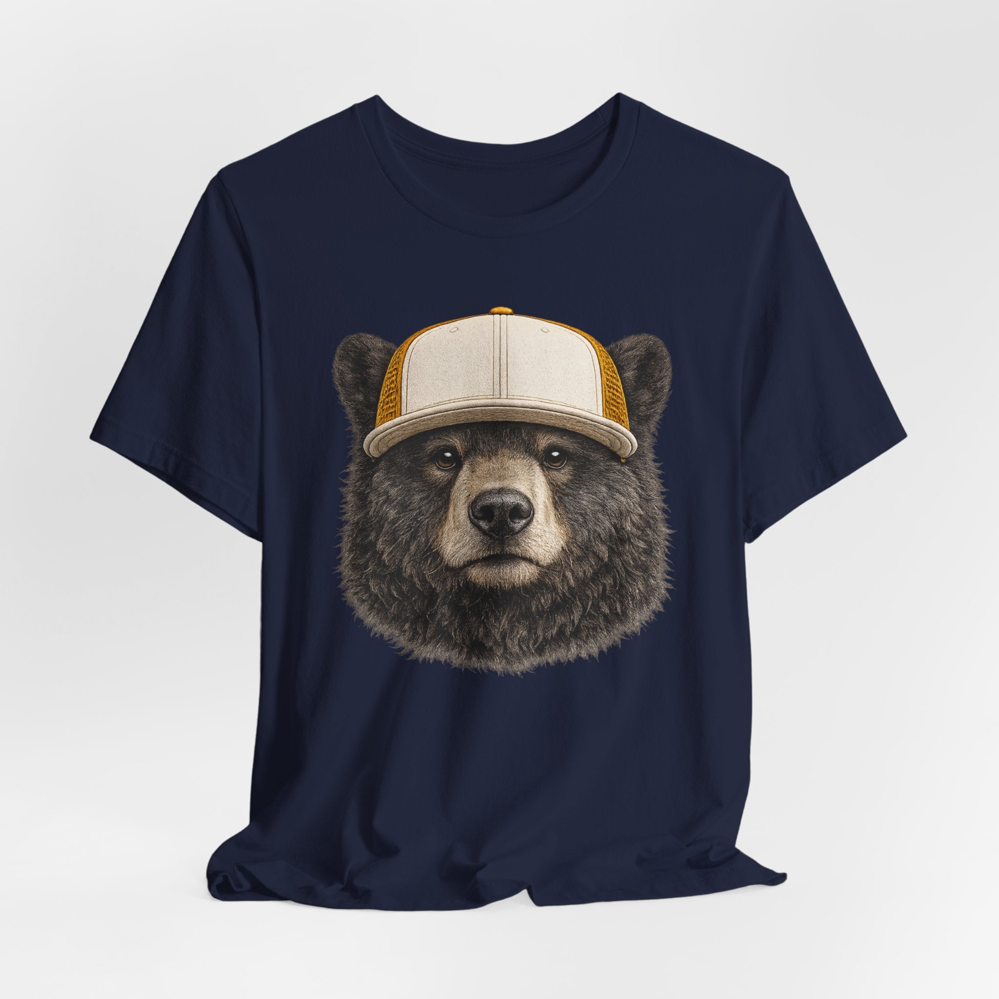 Black Bear in Trucker Hat