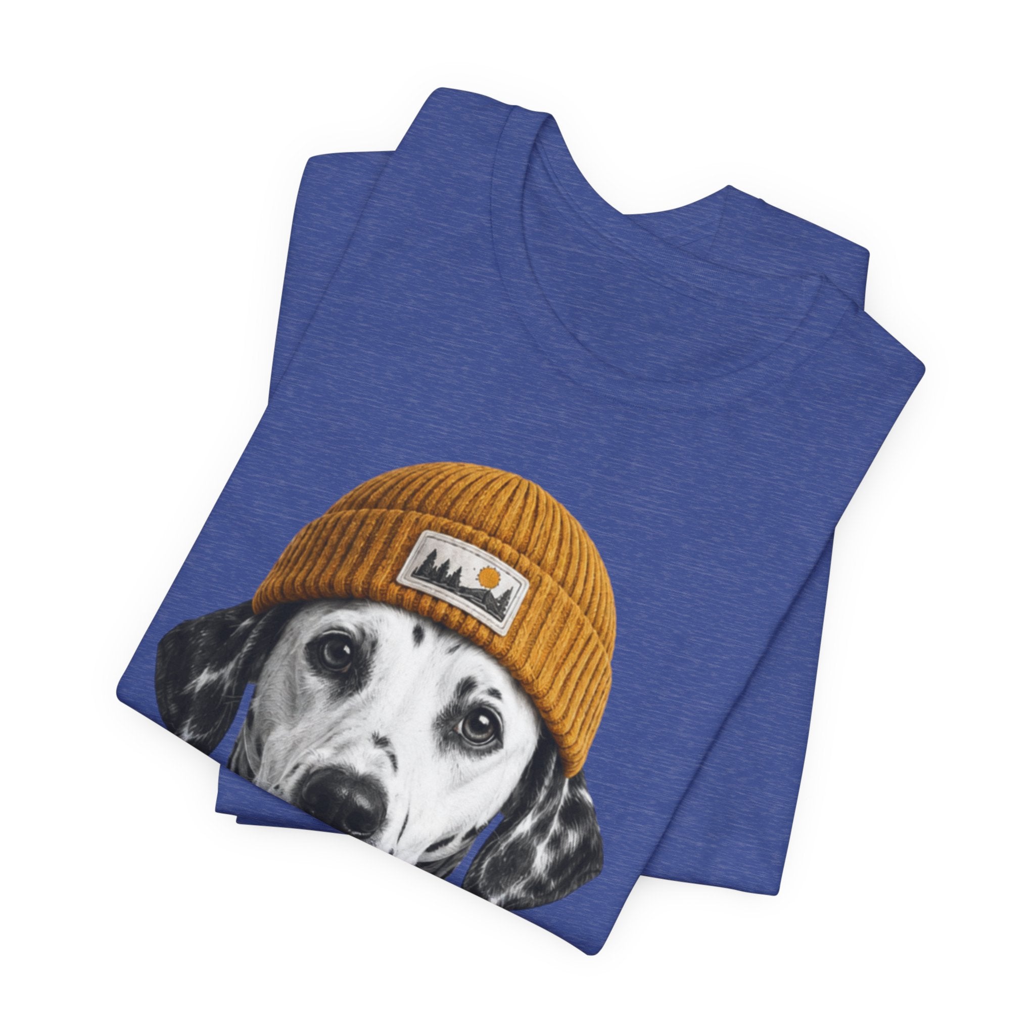 Dalmatian in a Beanie