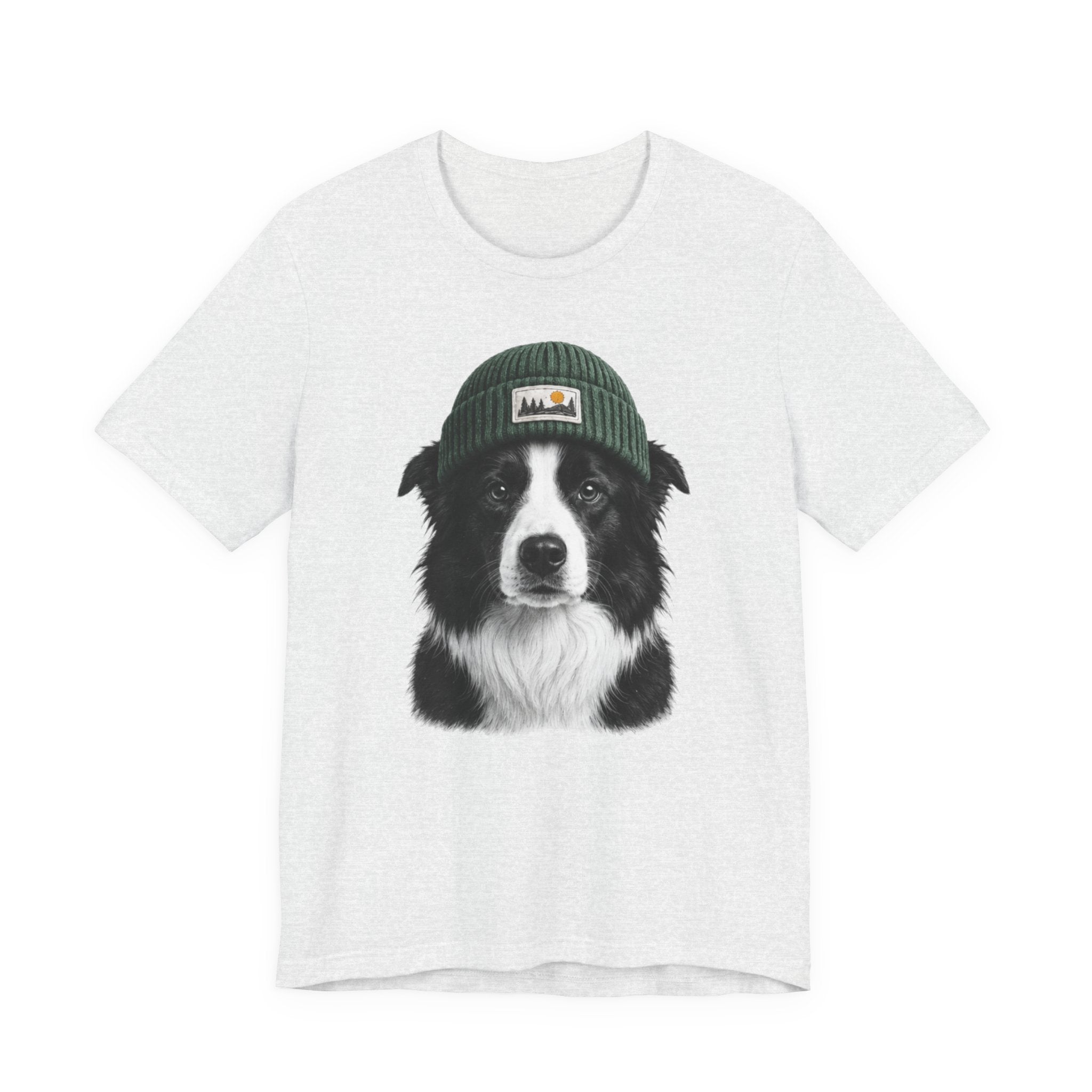 Border Collie in a Beanie