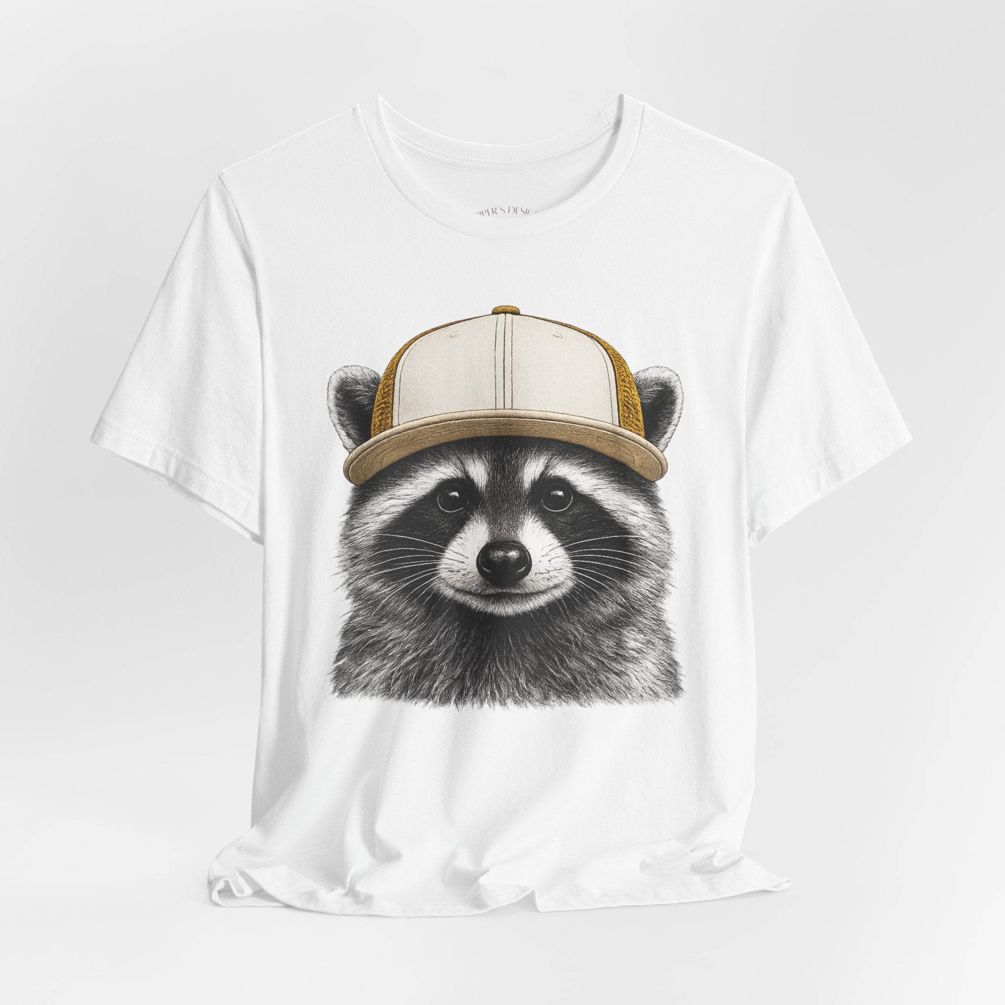 Raccoon in Trucker Hat