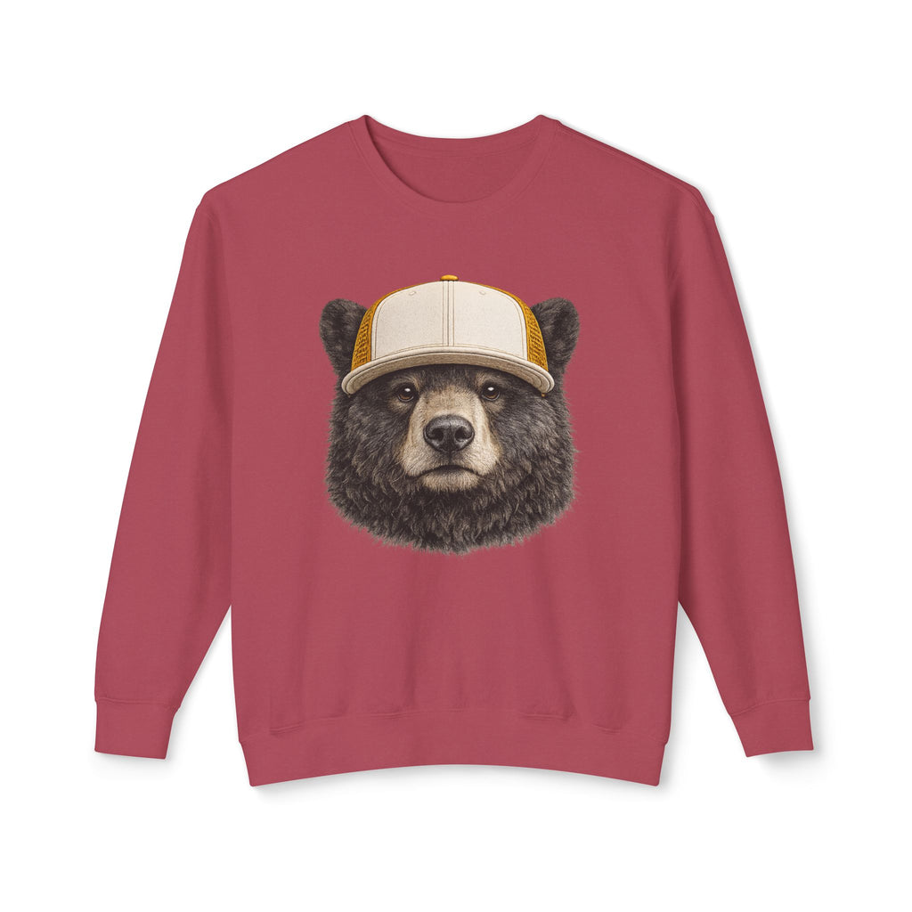Trucker Hat Black Bear Sweatshirt