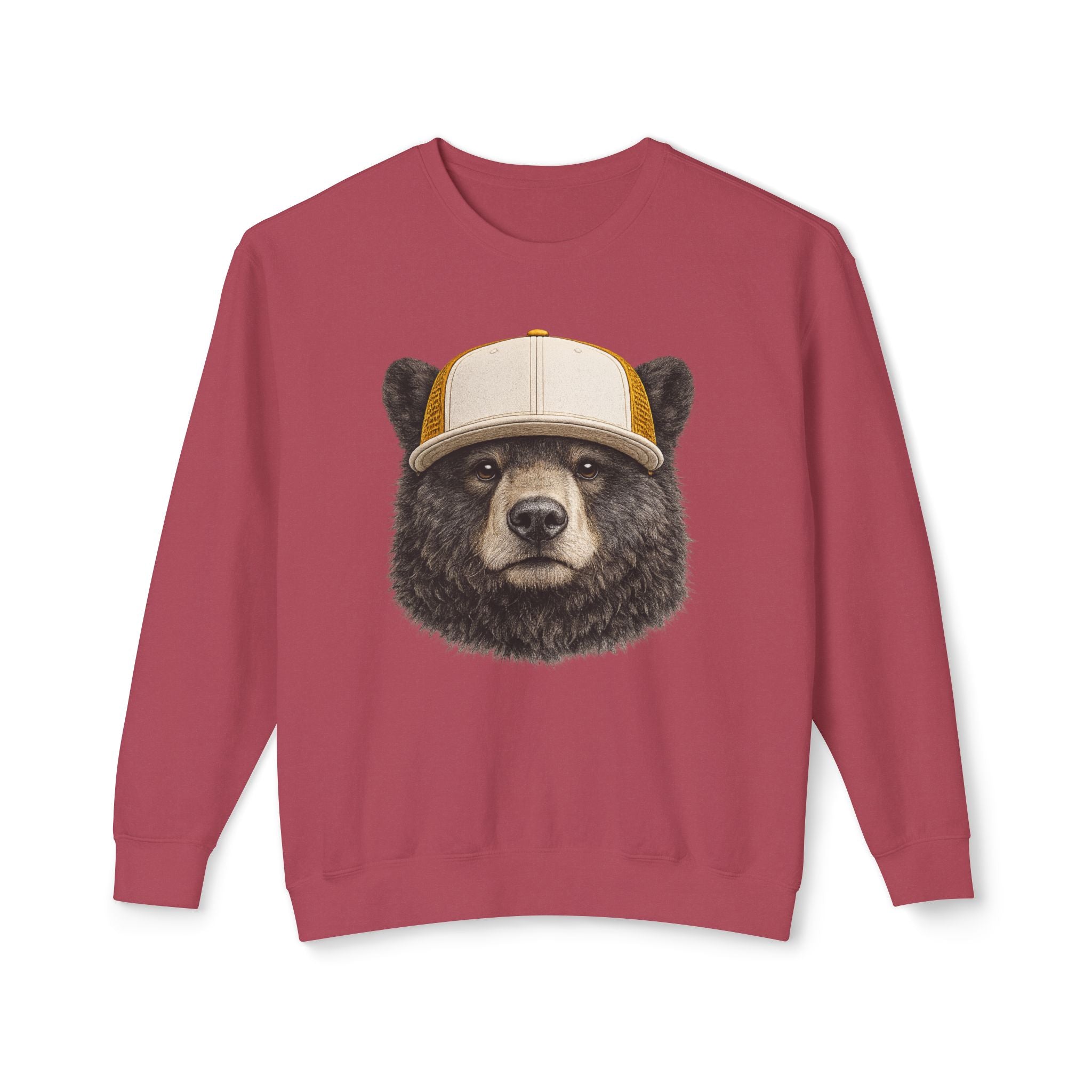 Trucker Hat Black Bear Sweatshirt