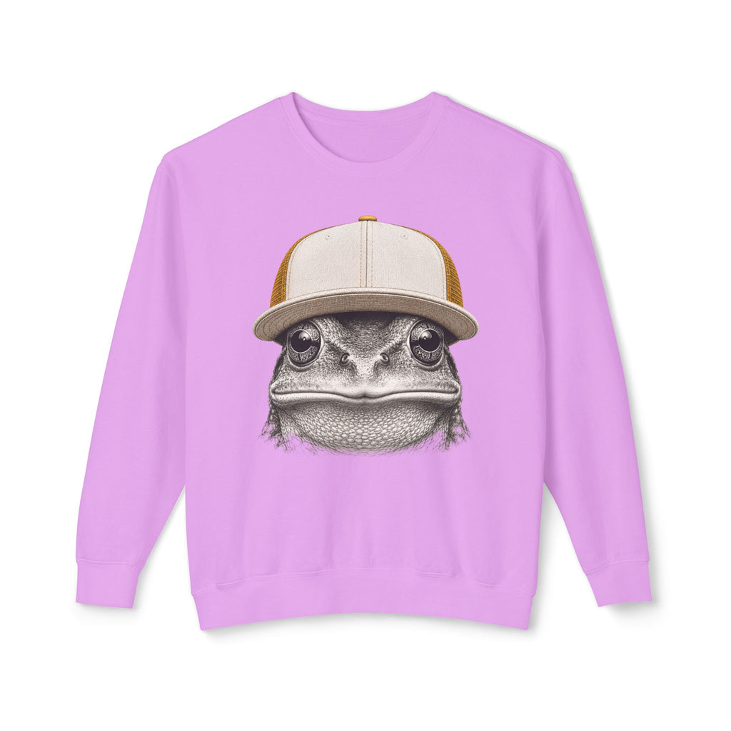 Trucker Hat Frog Sweatshirt