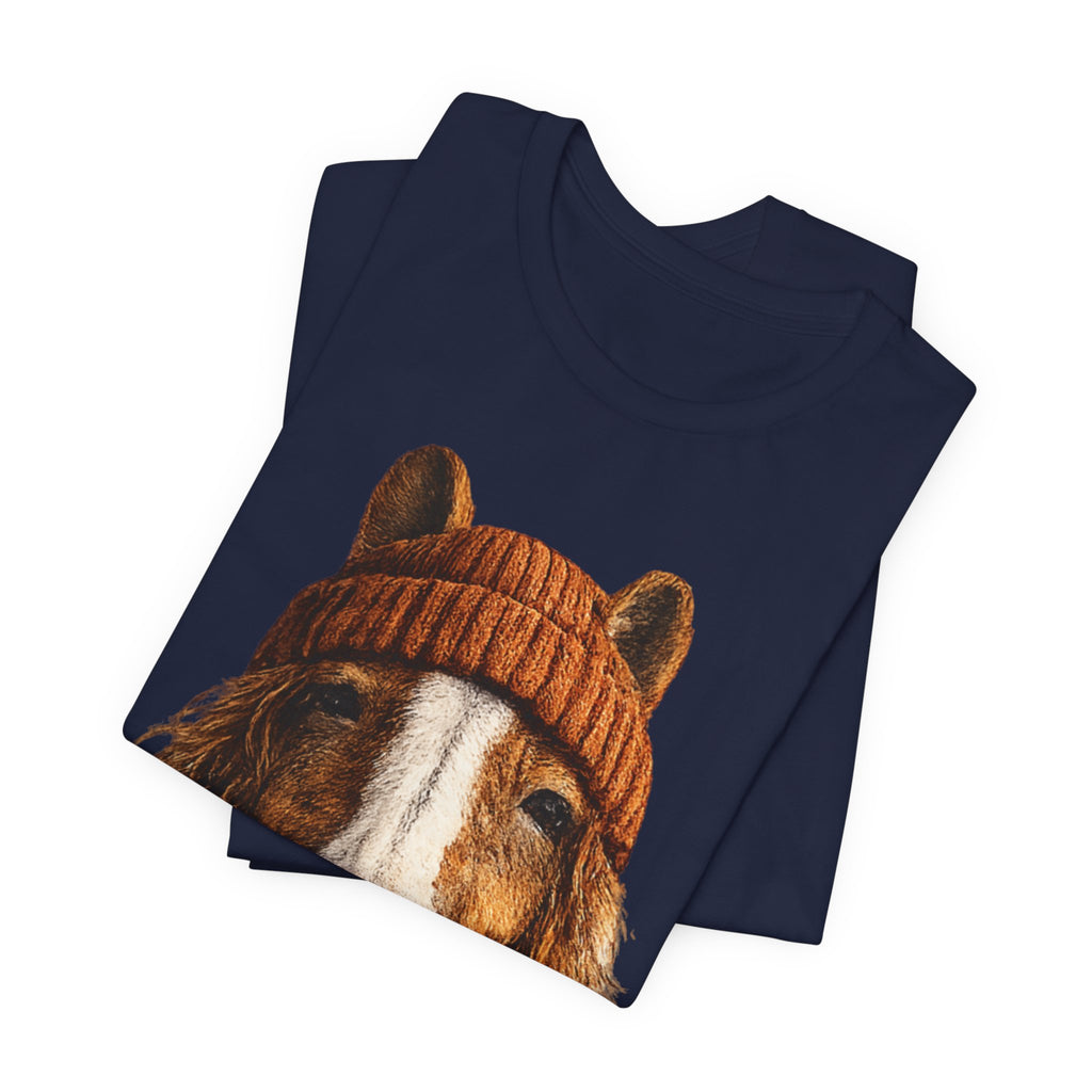 Horse in a Beanie