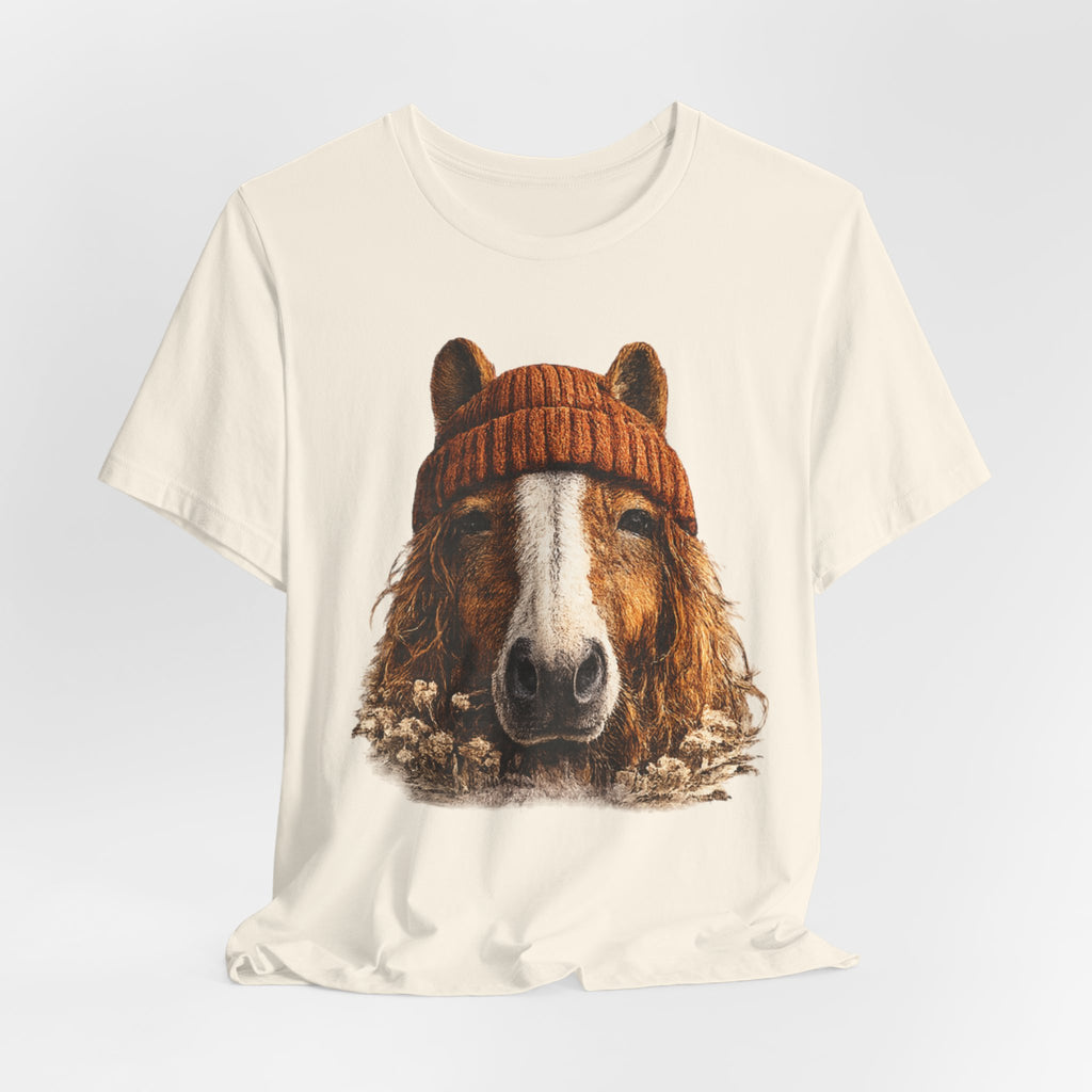 Horse in a Beanie