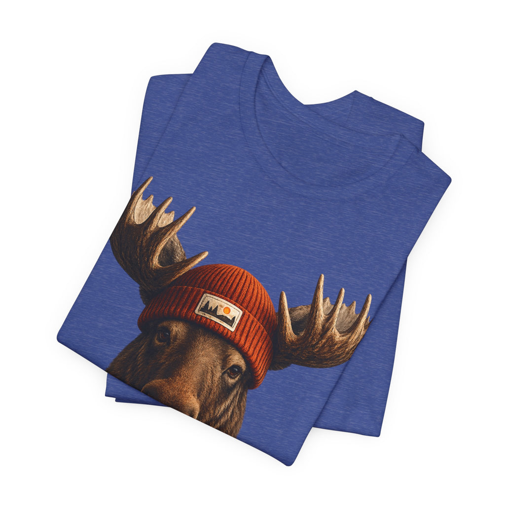 Moose in a Beanie