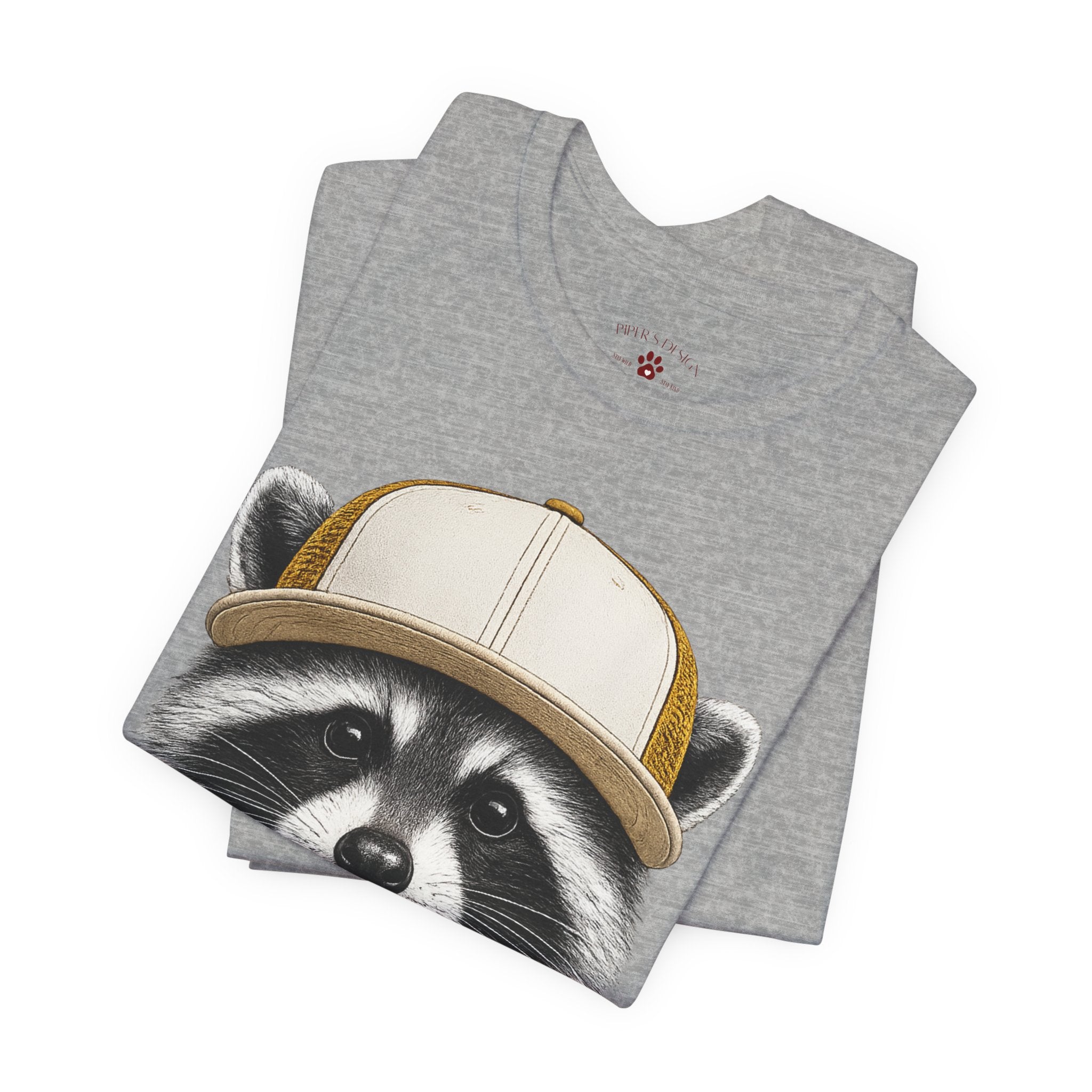 Raccoon in Trucker Hat