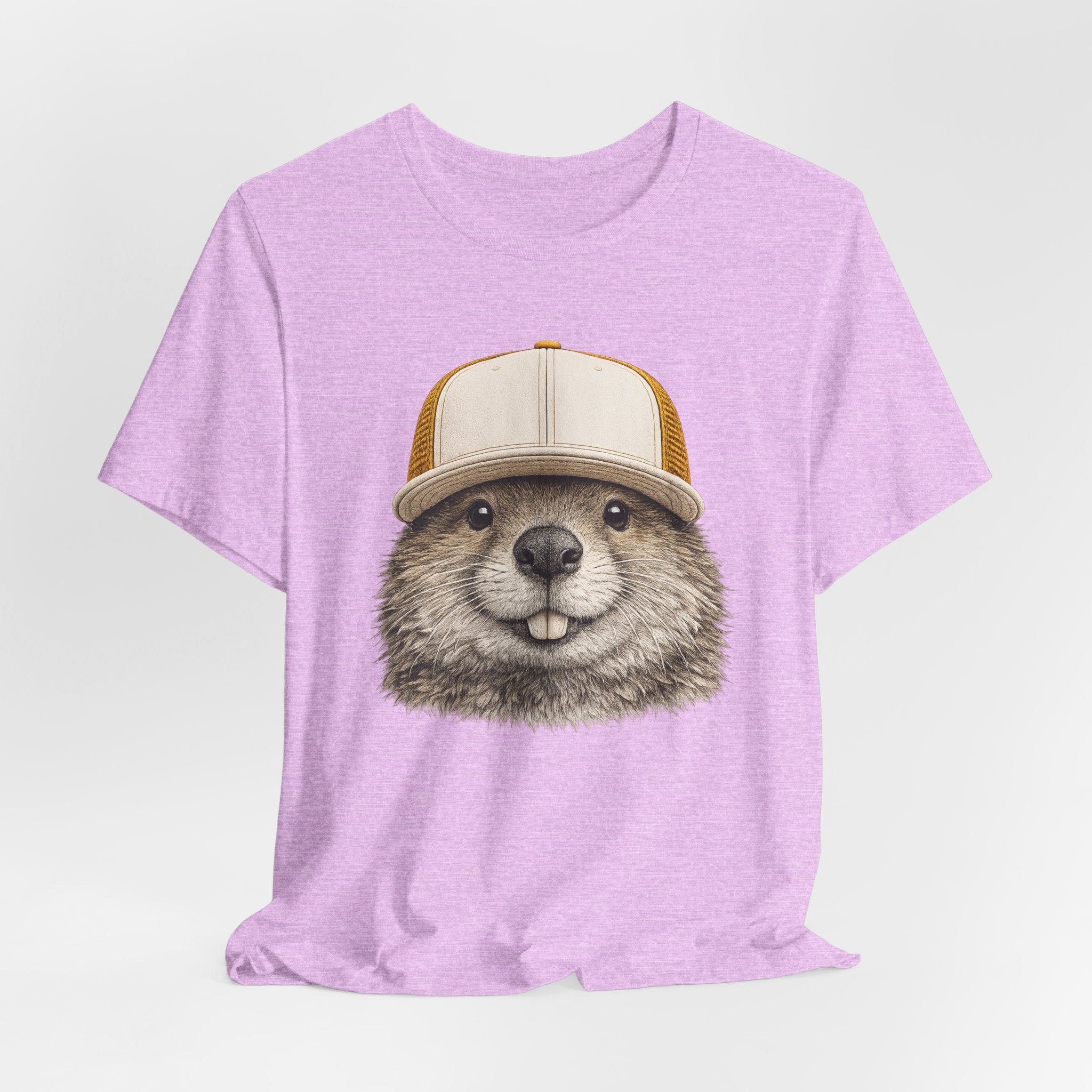 Beaver in Trucker Hat