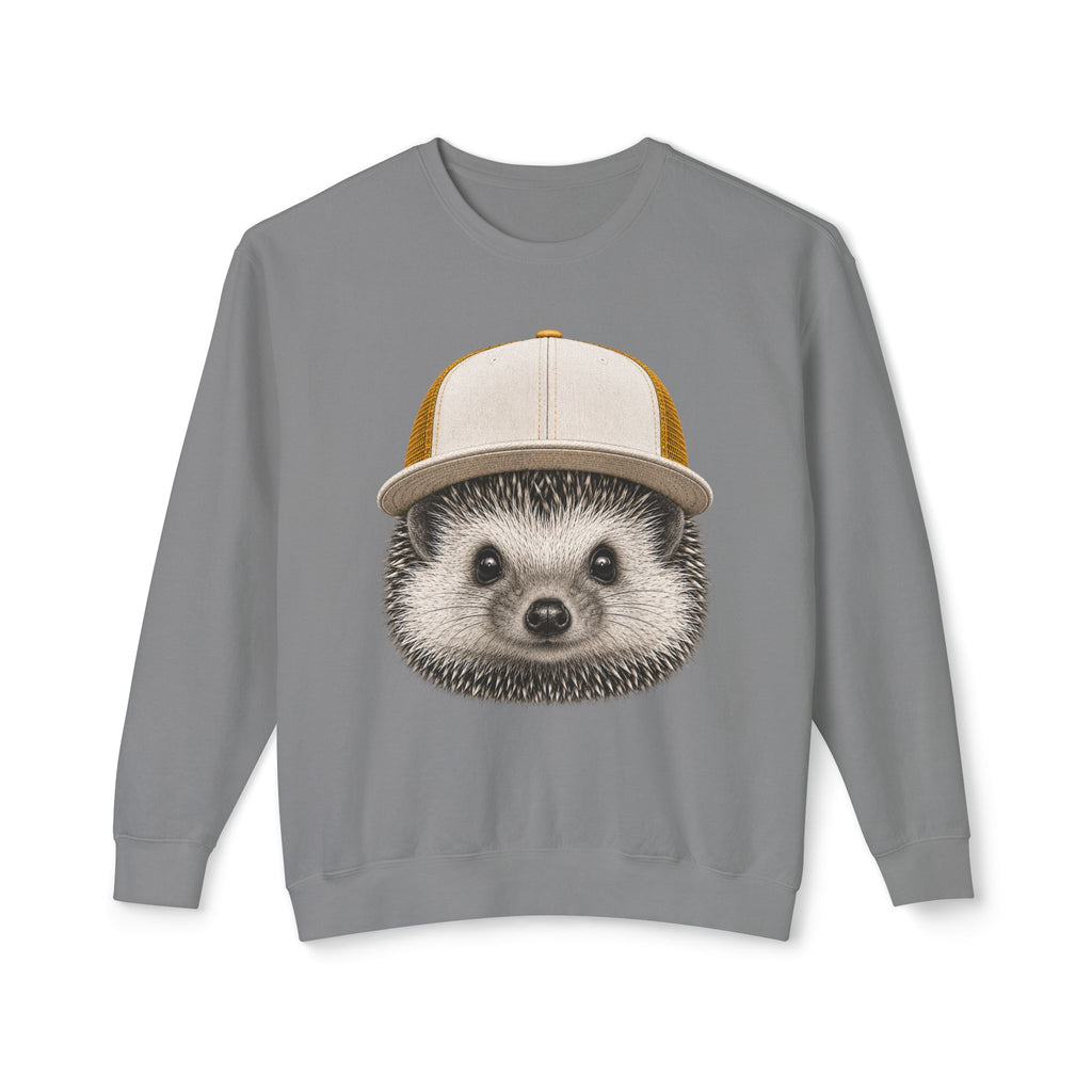 Trucker Hat Hedgehog Sweatshirt