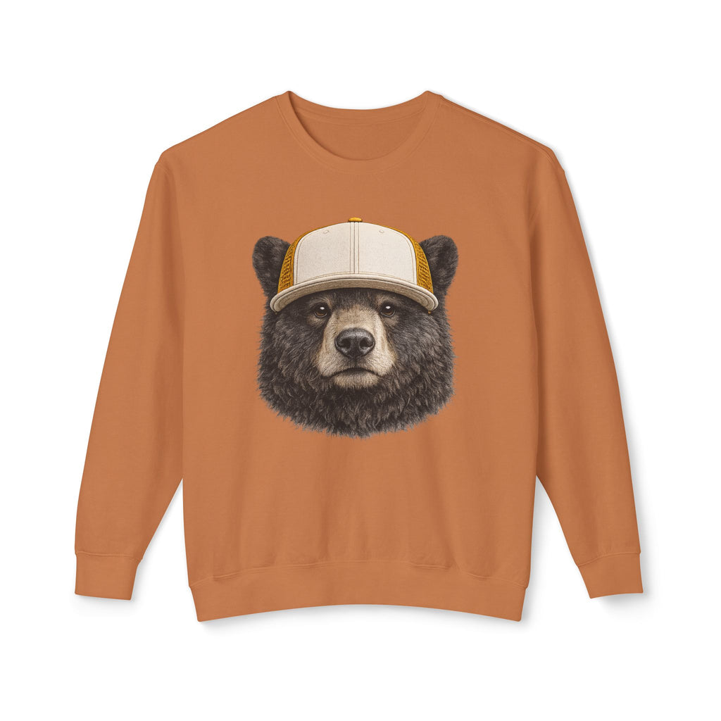 Trucker Hat Black Bear Sweatshirt