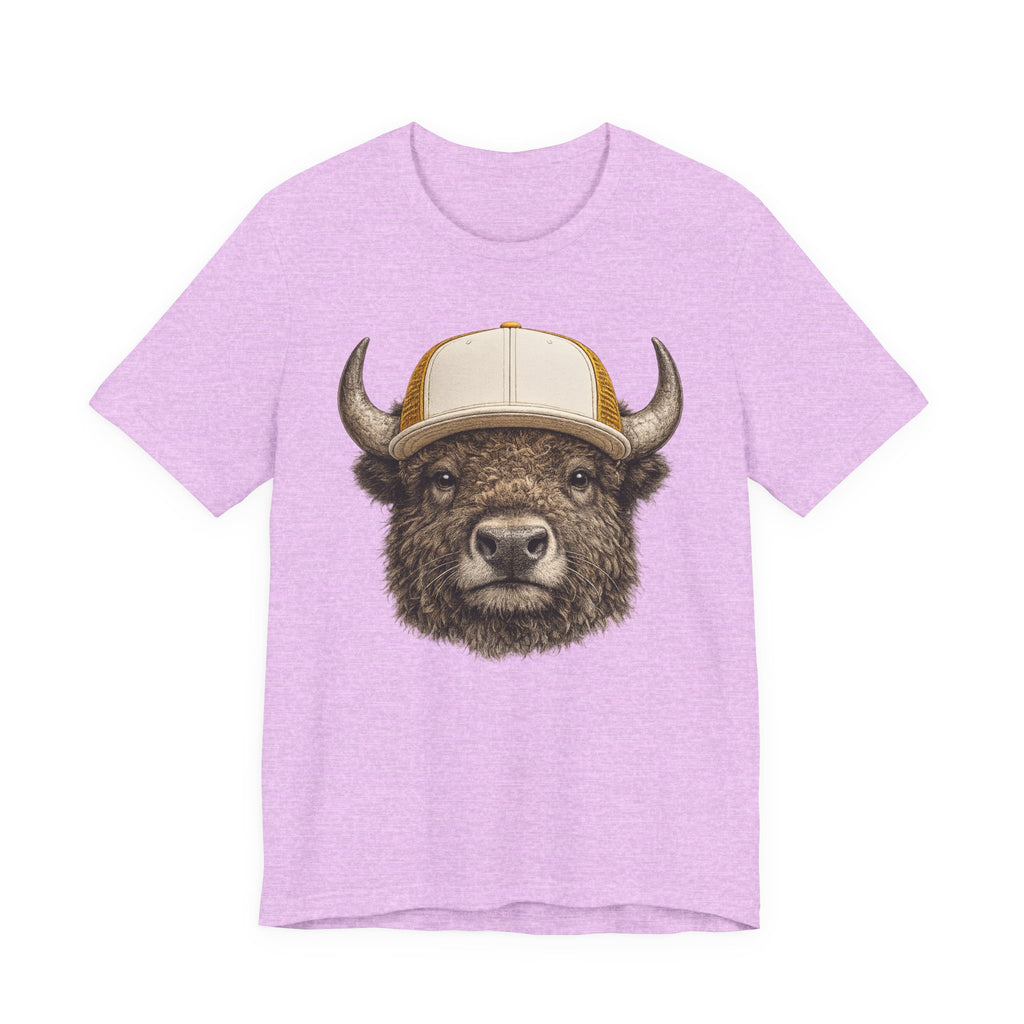 Bison in Trucker Hat