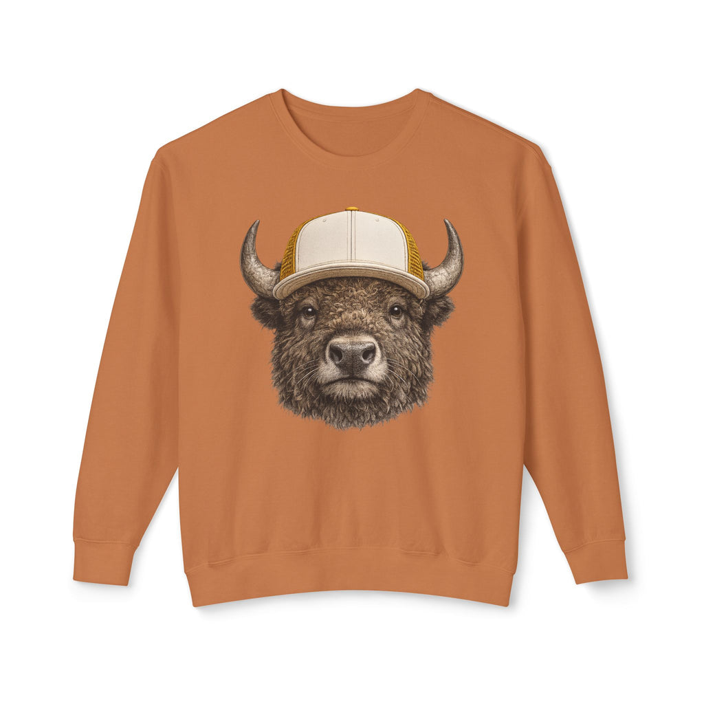 Trucker Hat Bison Sweatshirt