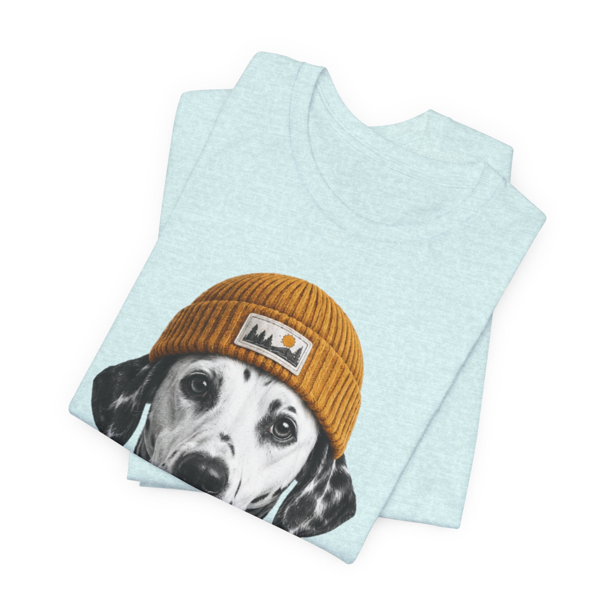 Dalmatian in a Beanie