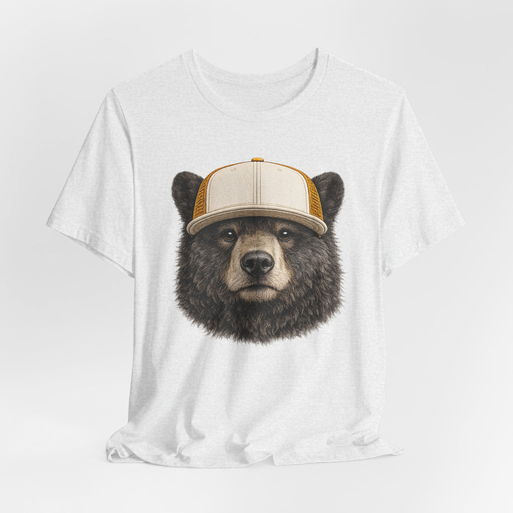 Black Bear in Trucker Hat