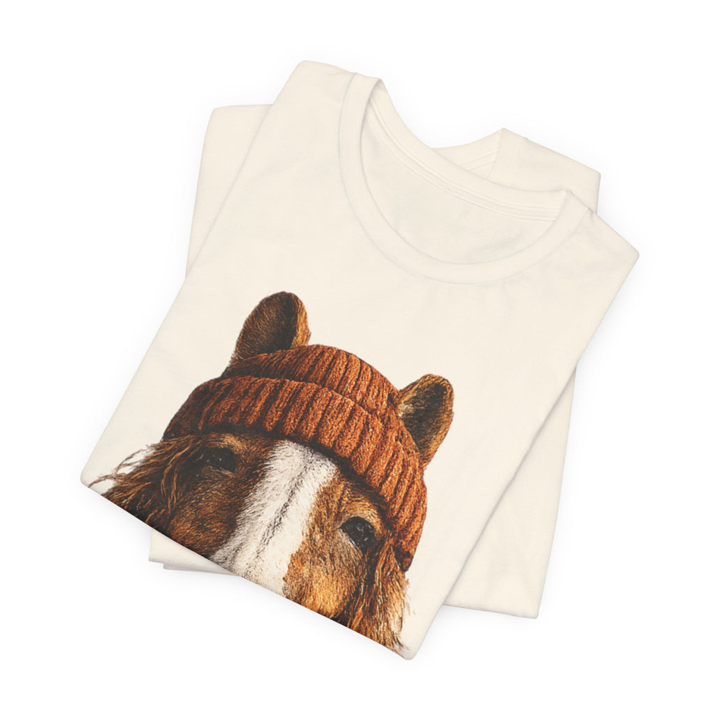 Horse in a Beanie
