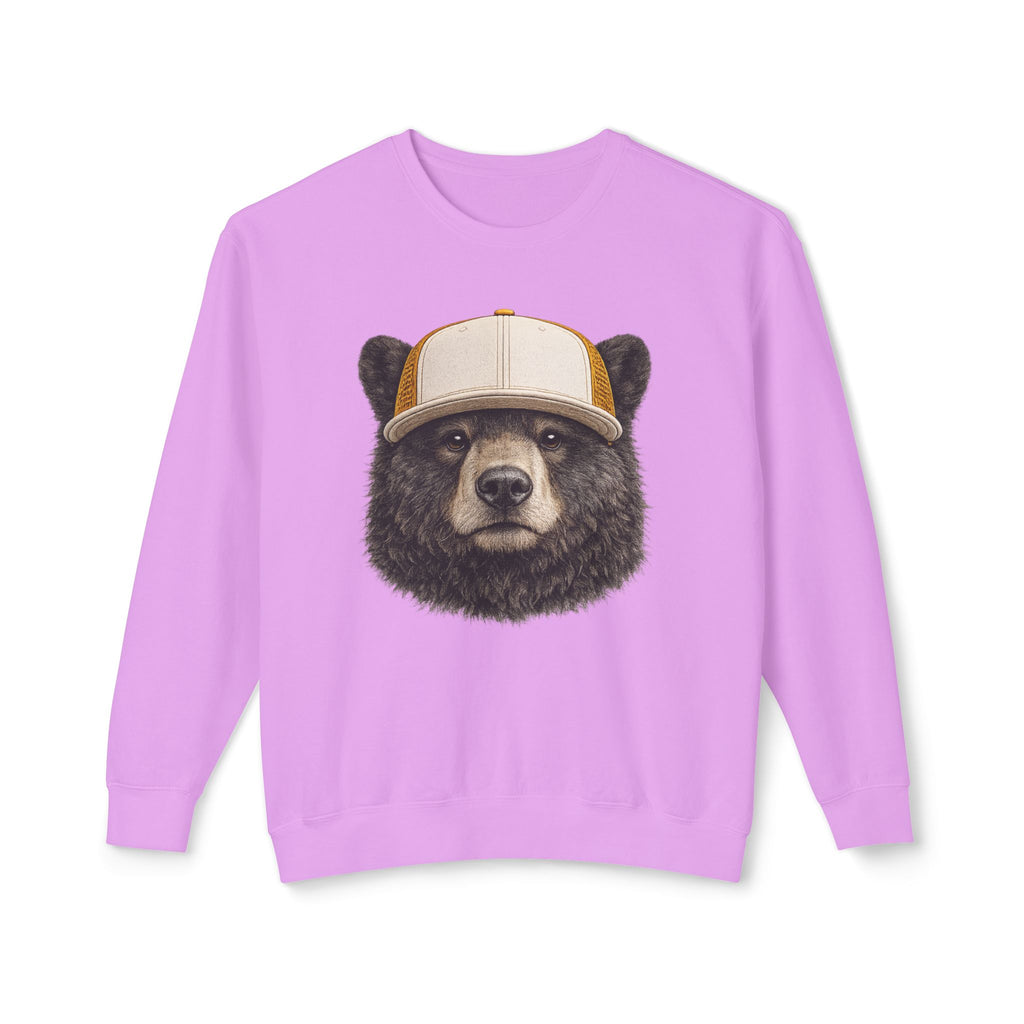 Trucker Hat Black Bear Sweatshirt