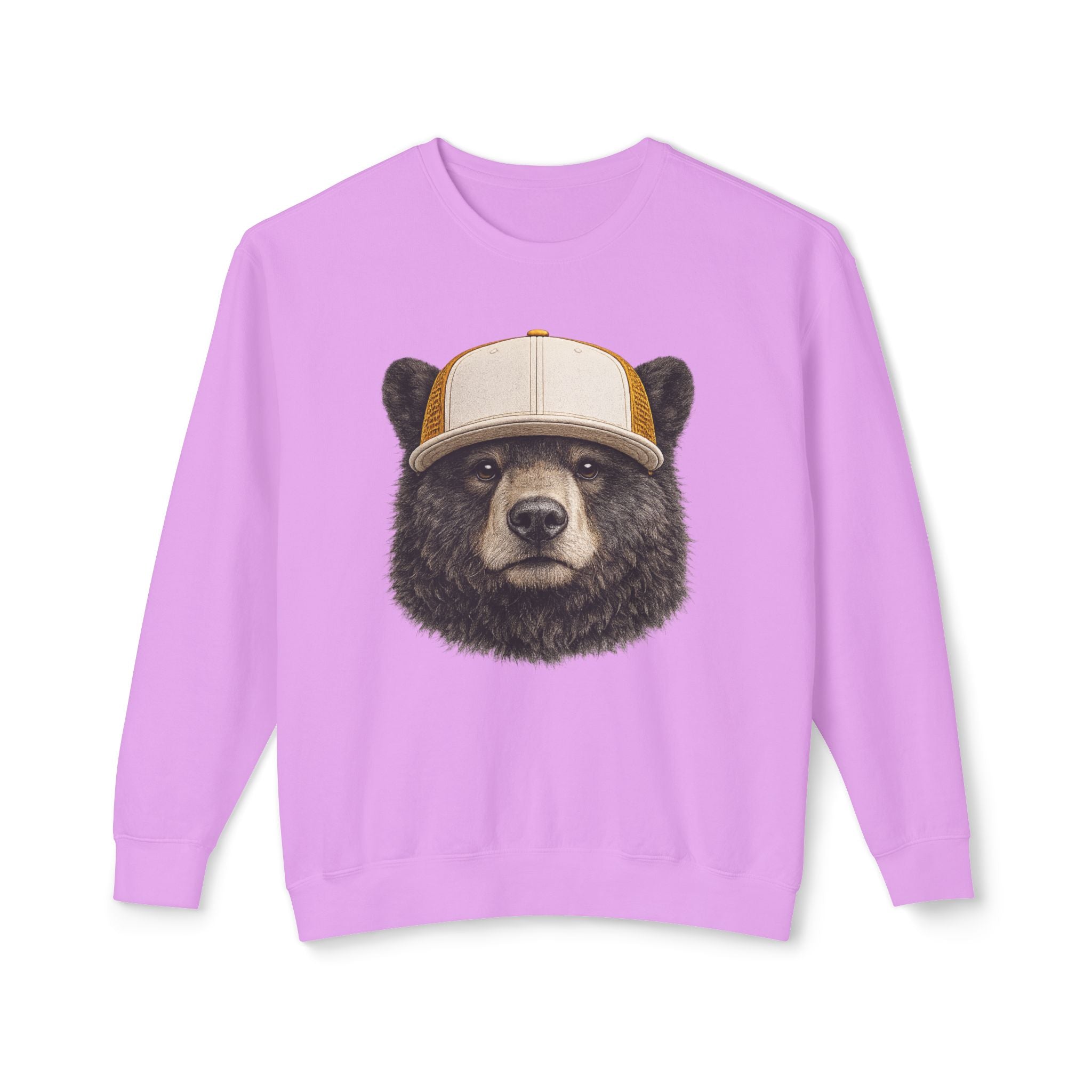 Trucker Hat Black Bear Sweatshirt