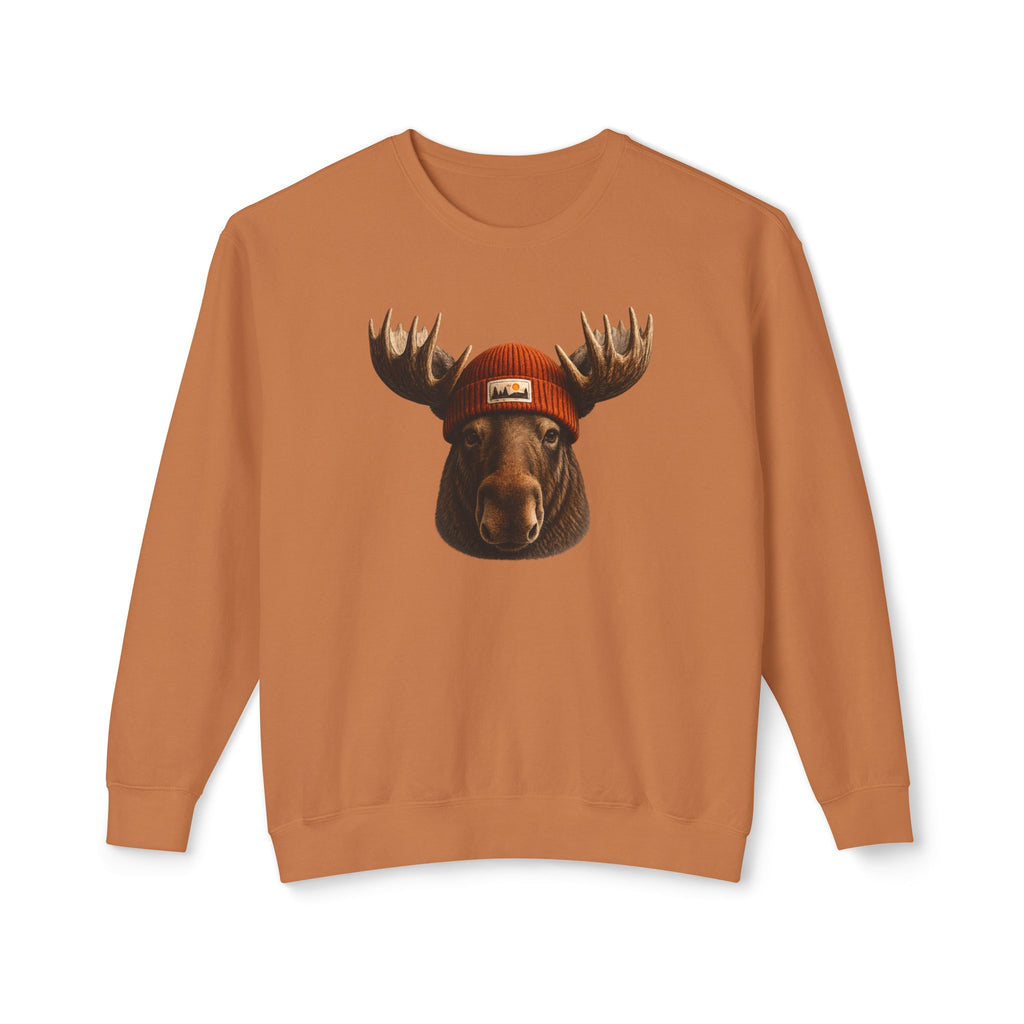 Moose Beanie Sweatshirt