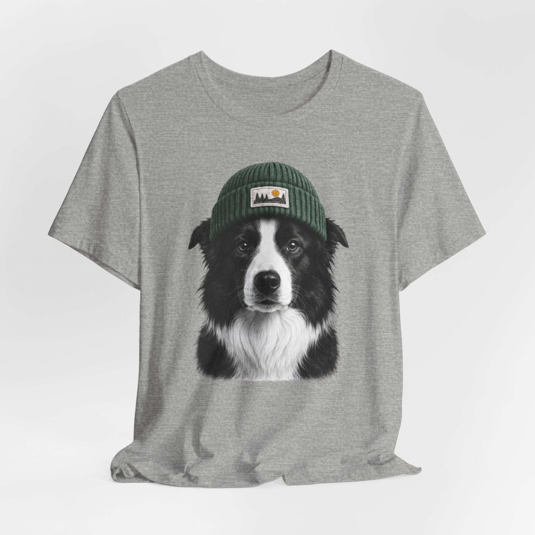 Border Collie in a Beanie