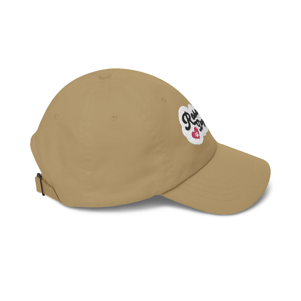 Rescue Dog Mom Embroidered Dad Hat | Dog Mom Baseball Cap | Rescue Pet Mom Gift