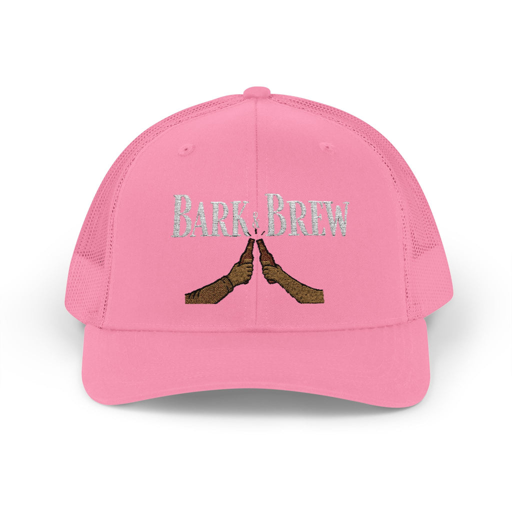 Trucker Cap — "Bark and Brew"  Snapback