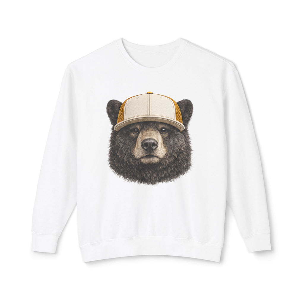 Trucker Hat Black Bear Sweatshirt