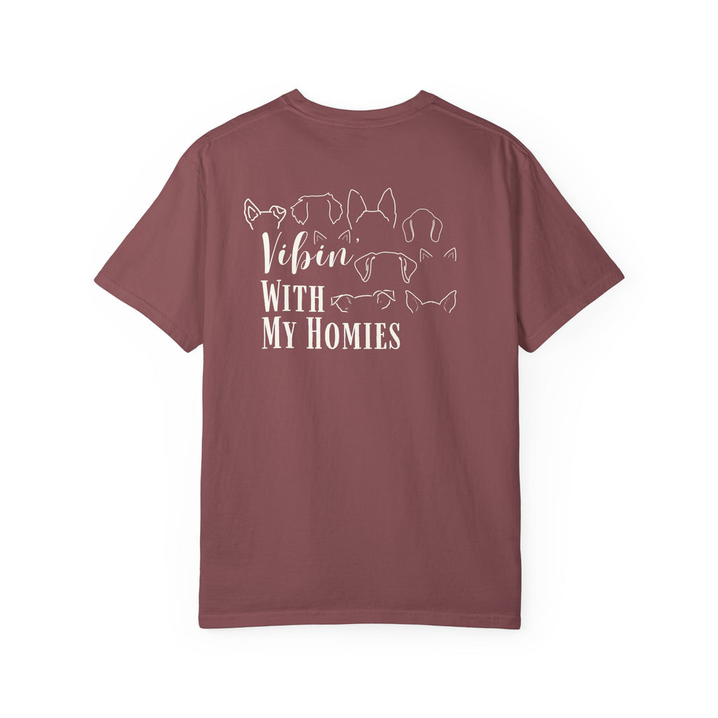 Vibin' With My Homies Animal Lover T-Shirt | Comfort Colors®