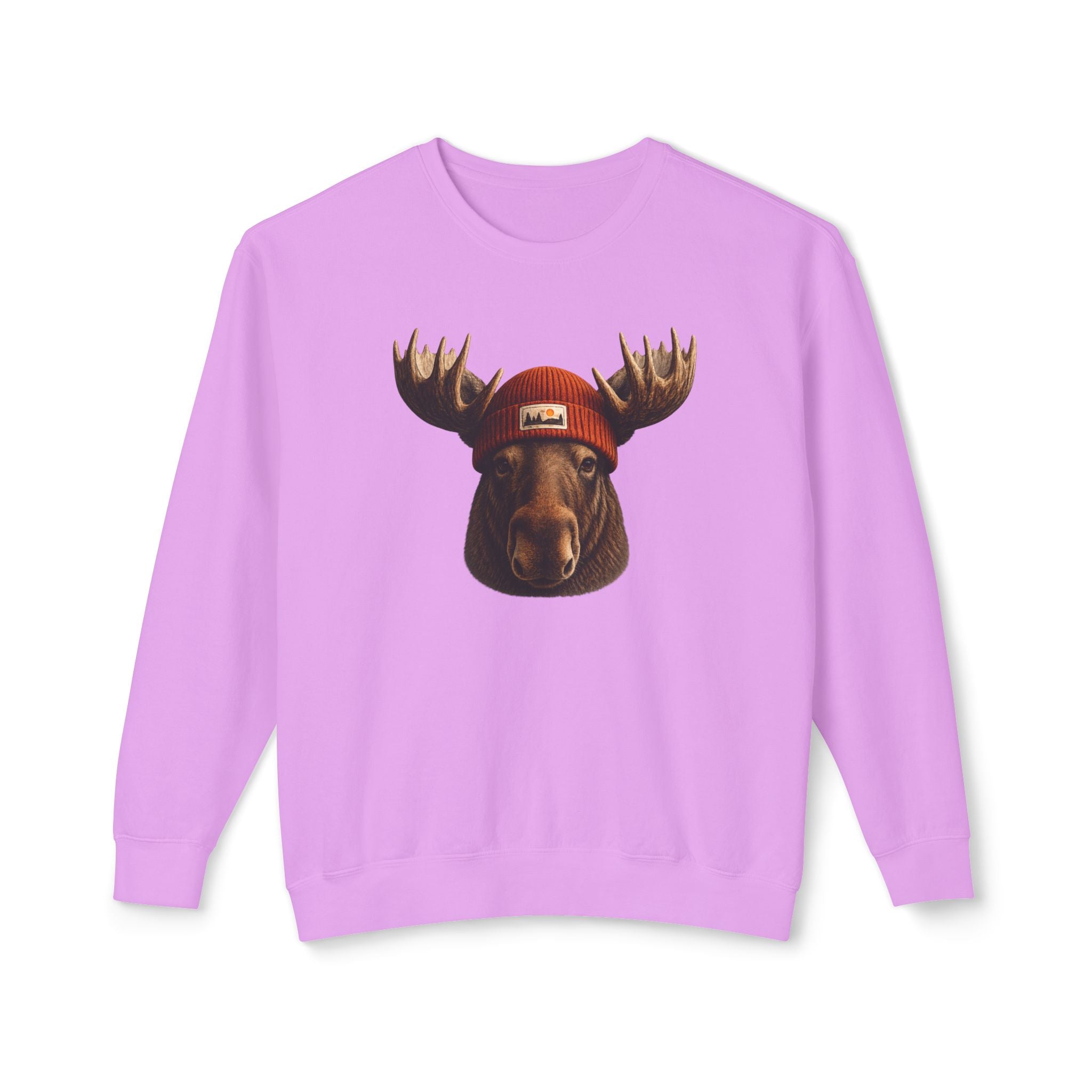 Moose Beanie Sweatshirt