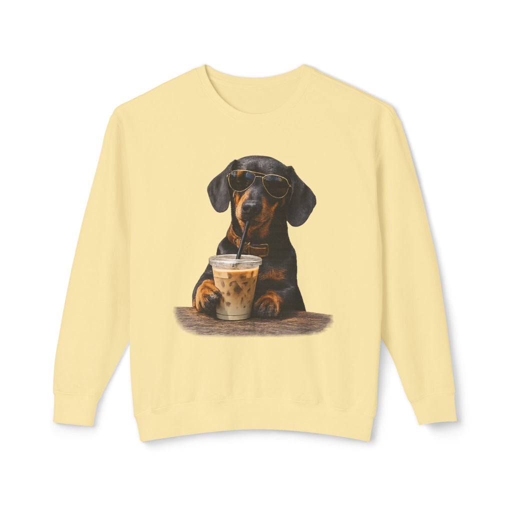 Dachshund with Coffee Sweatshirt