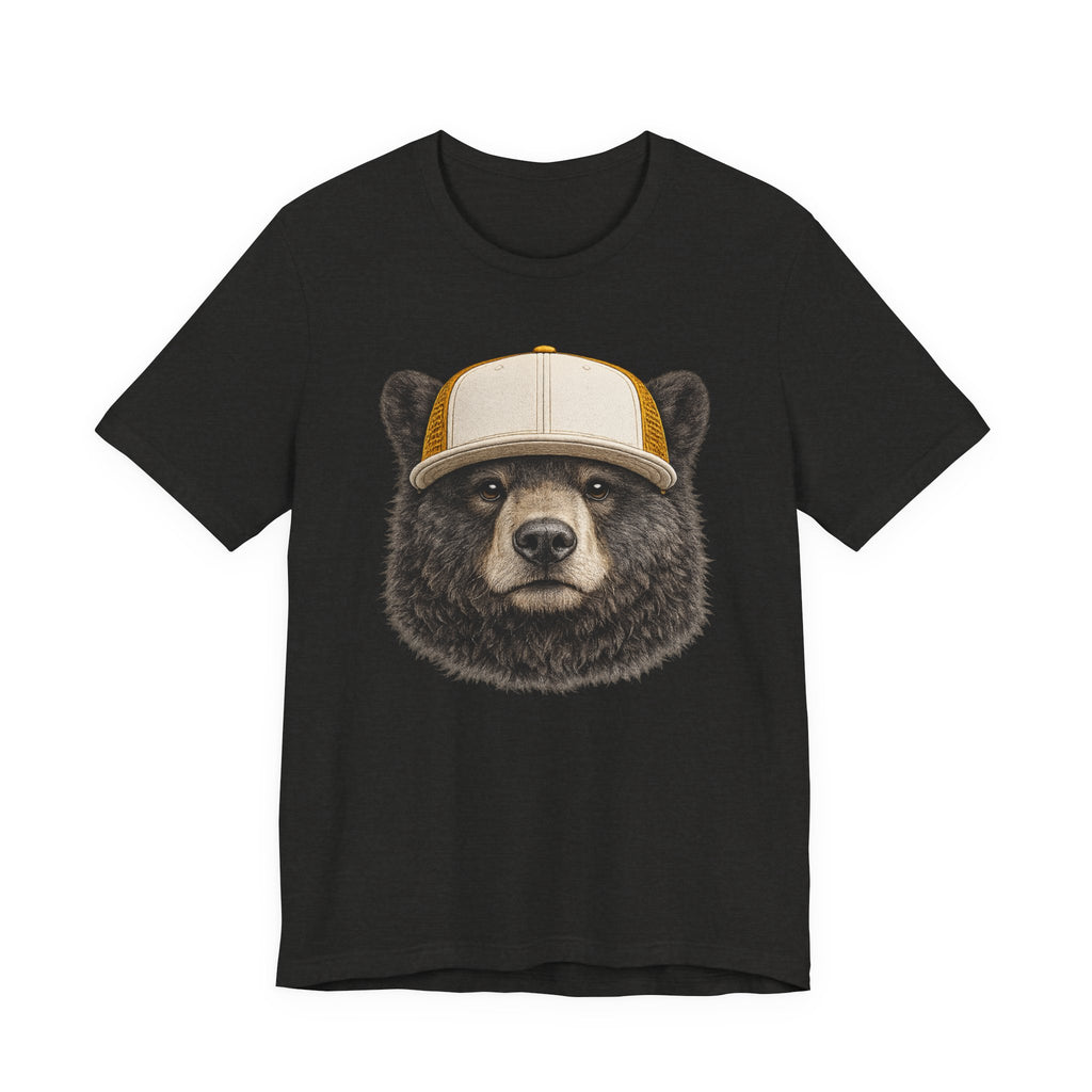 Black Bear in Trucker Hat