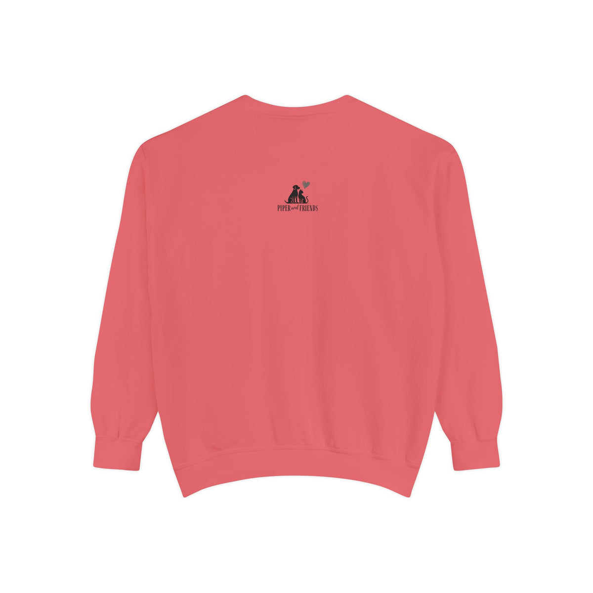 Dogs Are My Love Language Comfort Colors Crewneck Sweatshirt