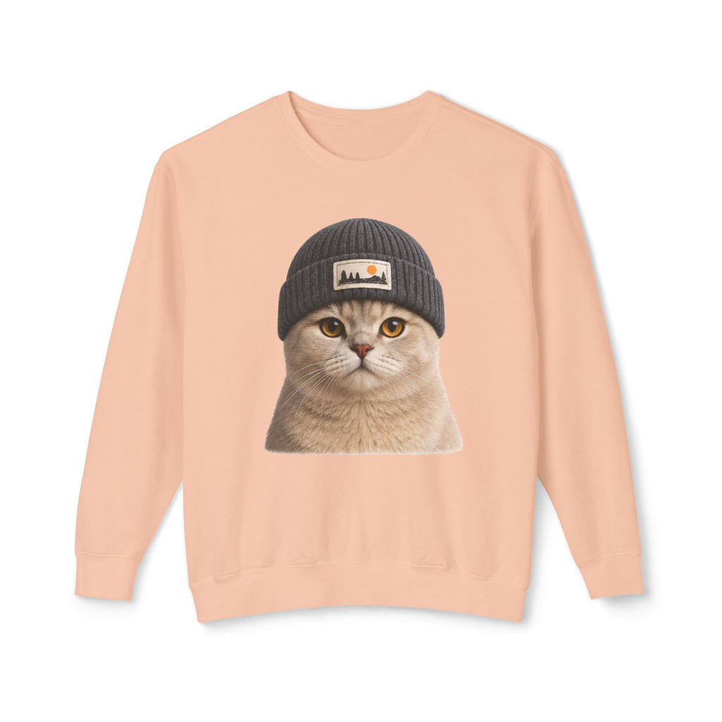 Cat Beanie Sweatshirt