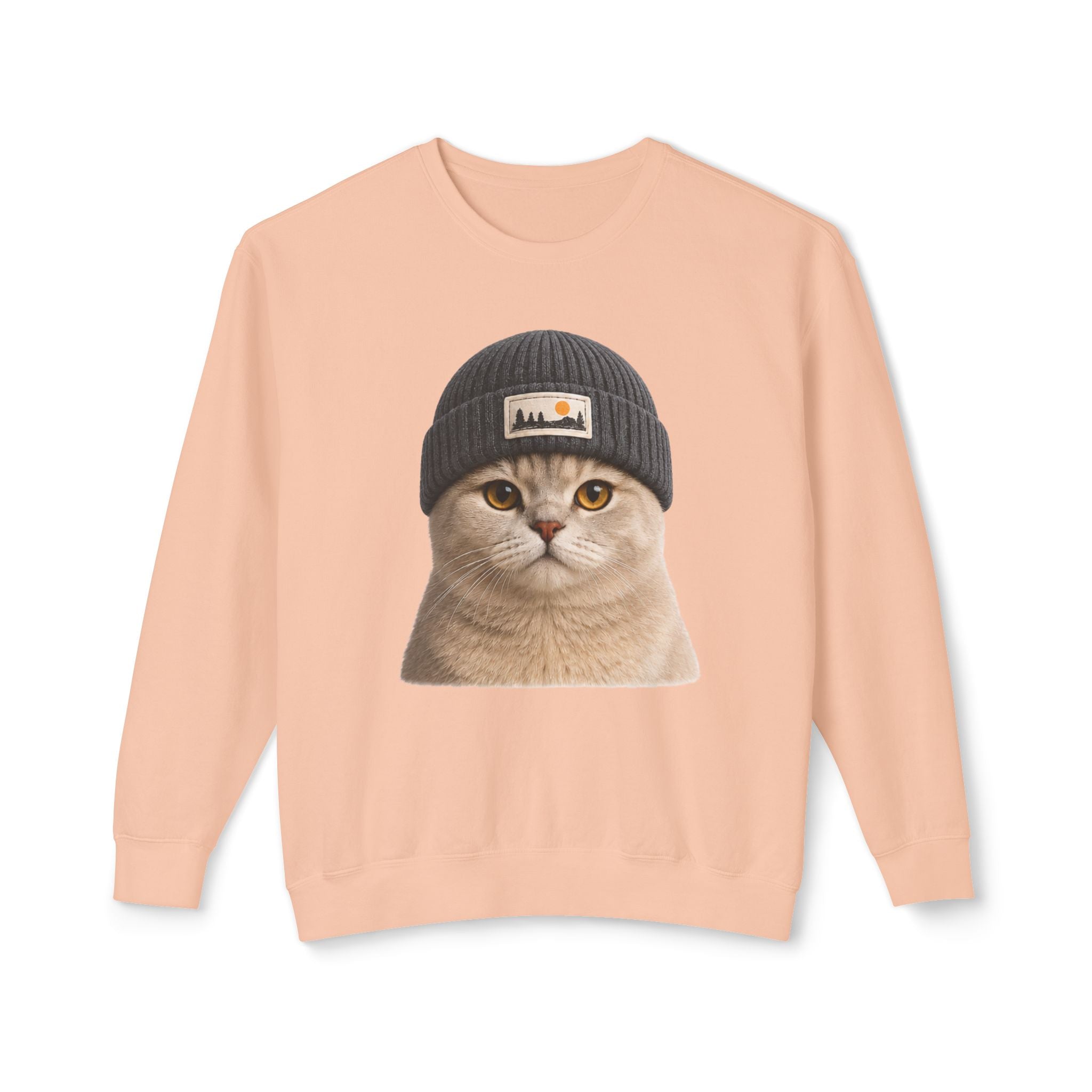 Cat Beanie Sweatshirt